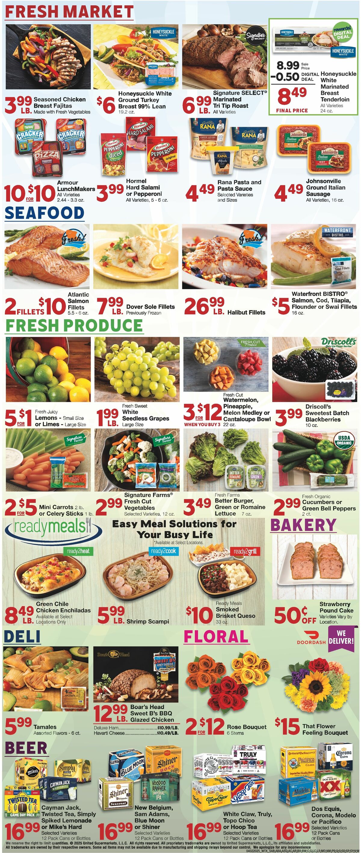 United Supermarkets Weekly Ad from April 2