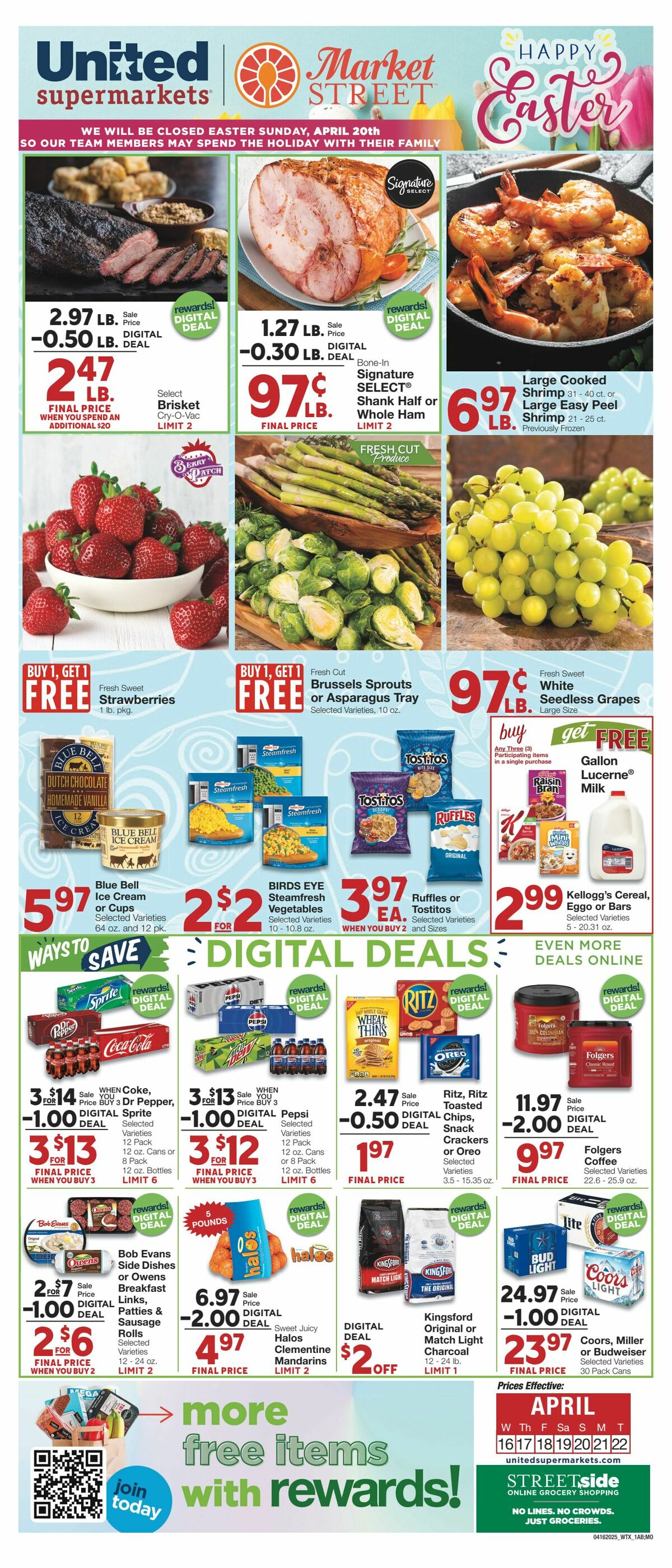 United Supermarkets On Sale April 16 Weekly Ad from April 16