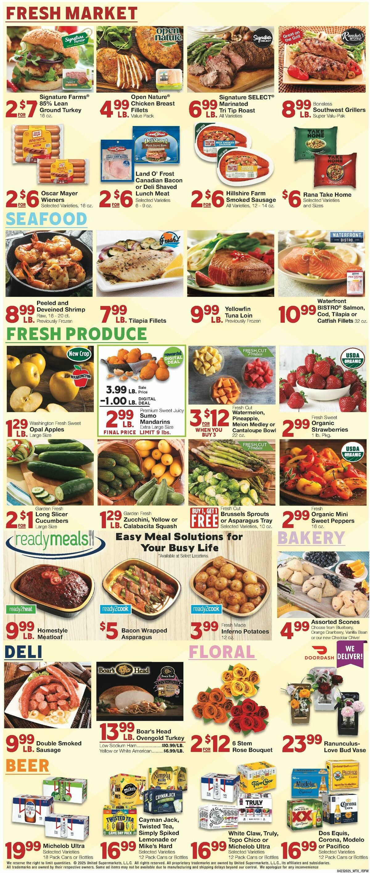 United Supermarkets Weekly Ad from April 23