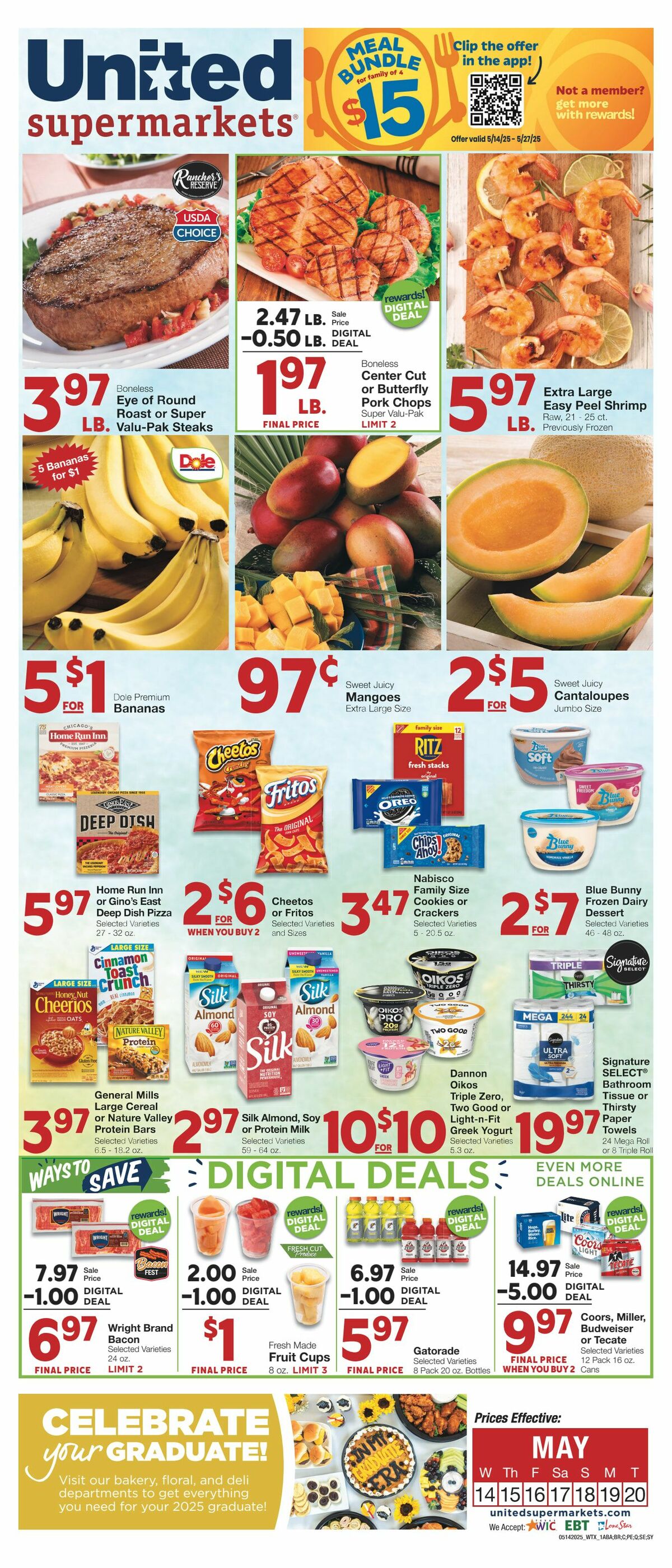 United Supermarkets Weekly Ad from May 14