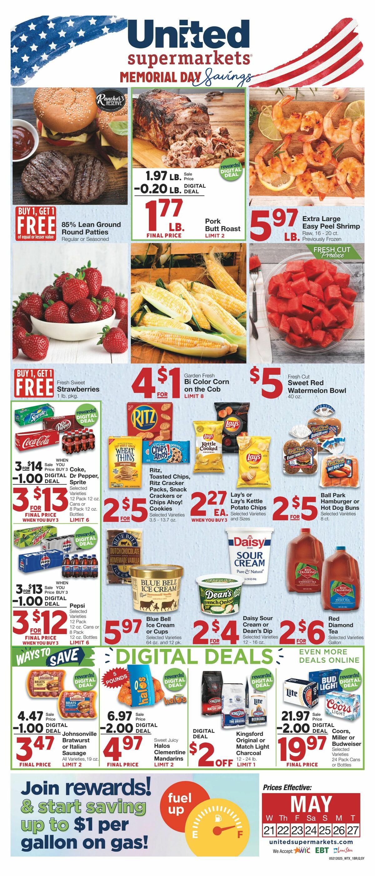 United Supermarkets Weekly Ad from May 21