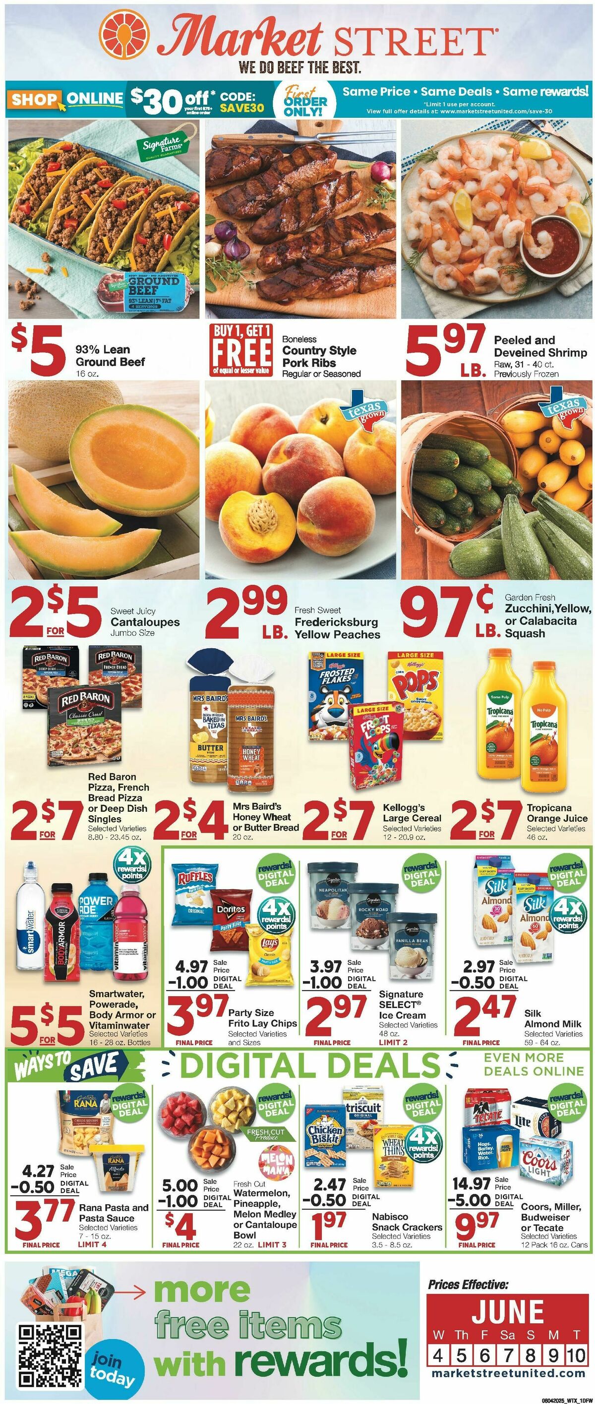 United Supermarkets Weekly Ad from June 4