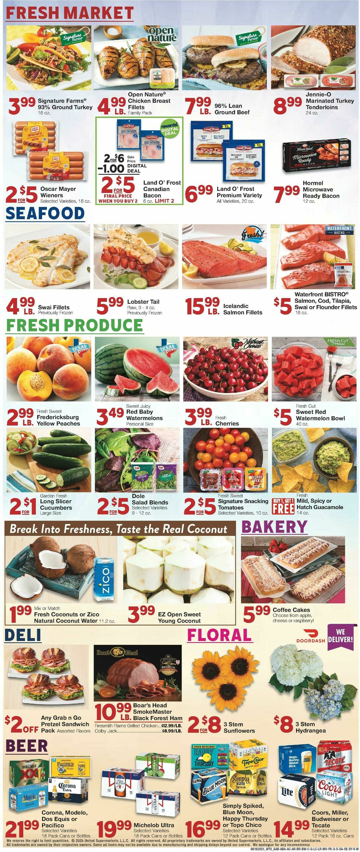 United Supermarkets Weekly Ad from June 18
