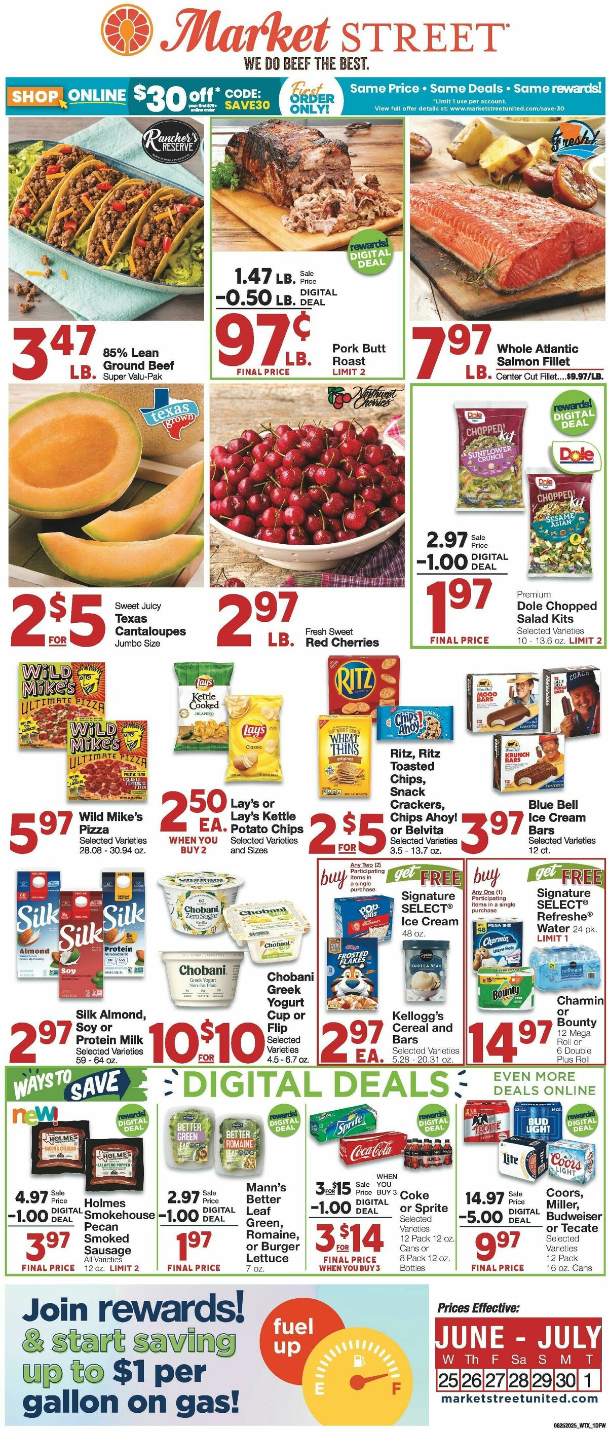 United Supermarkets Weekly Ad from June 25