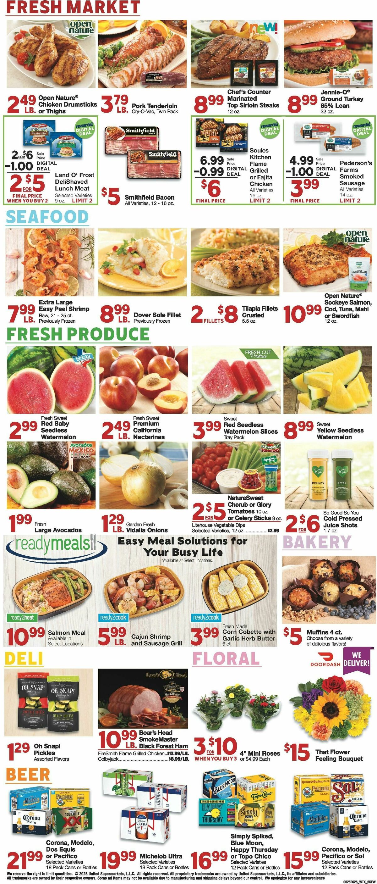 United Supermarkets Weekly Ad from June 25