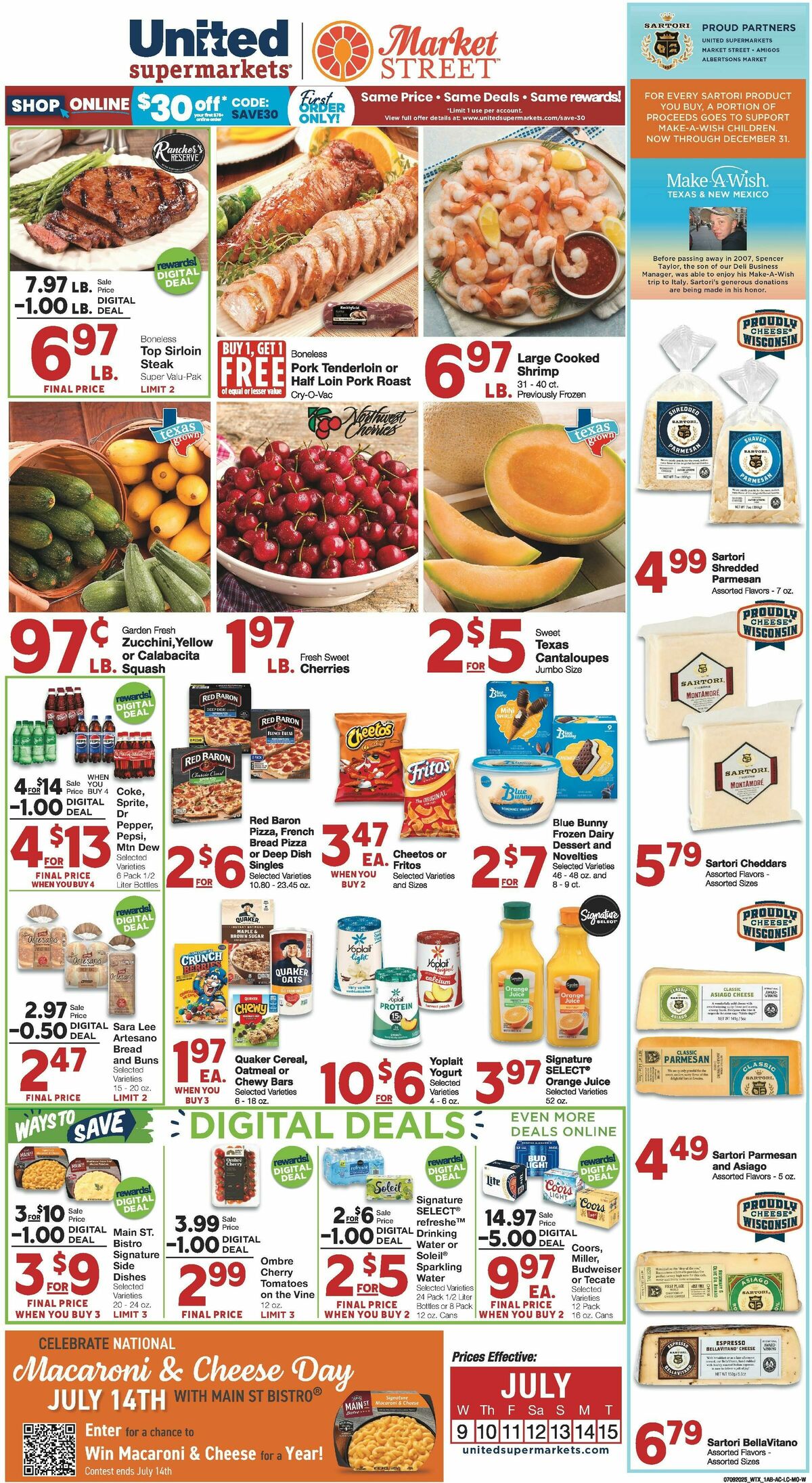 United Supermarkets Weekly Ad from July 9