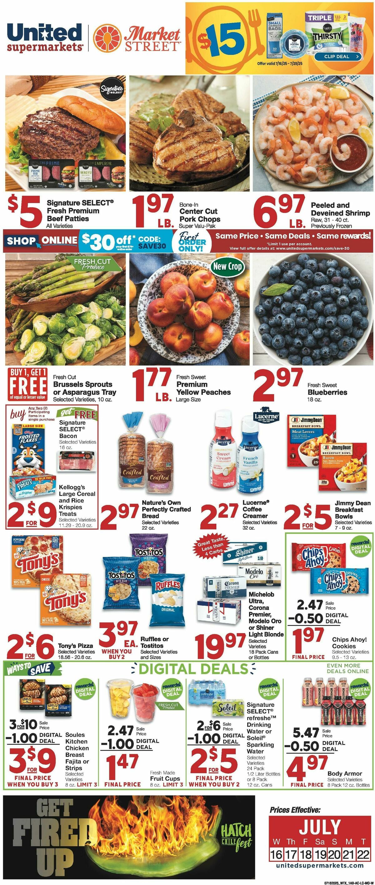 United Supermarkets Weekly Ad from July 16