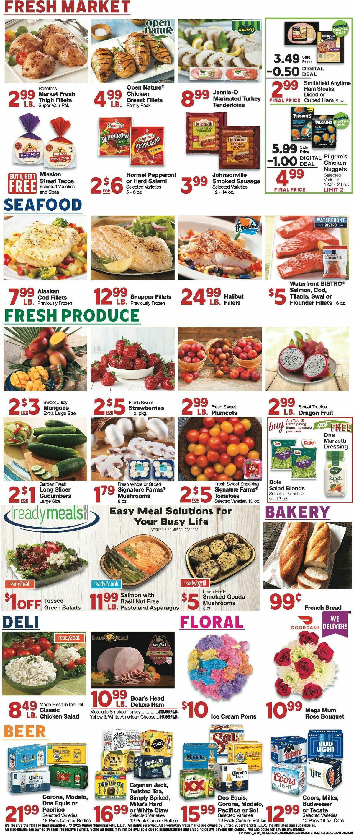 United Supermarkets Weekly Ad from July 16