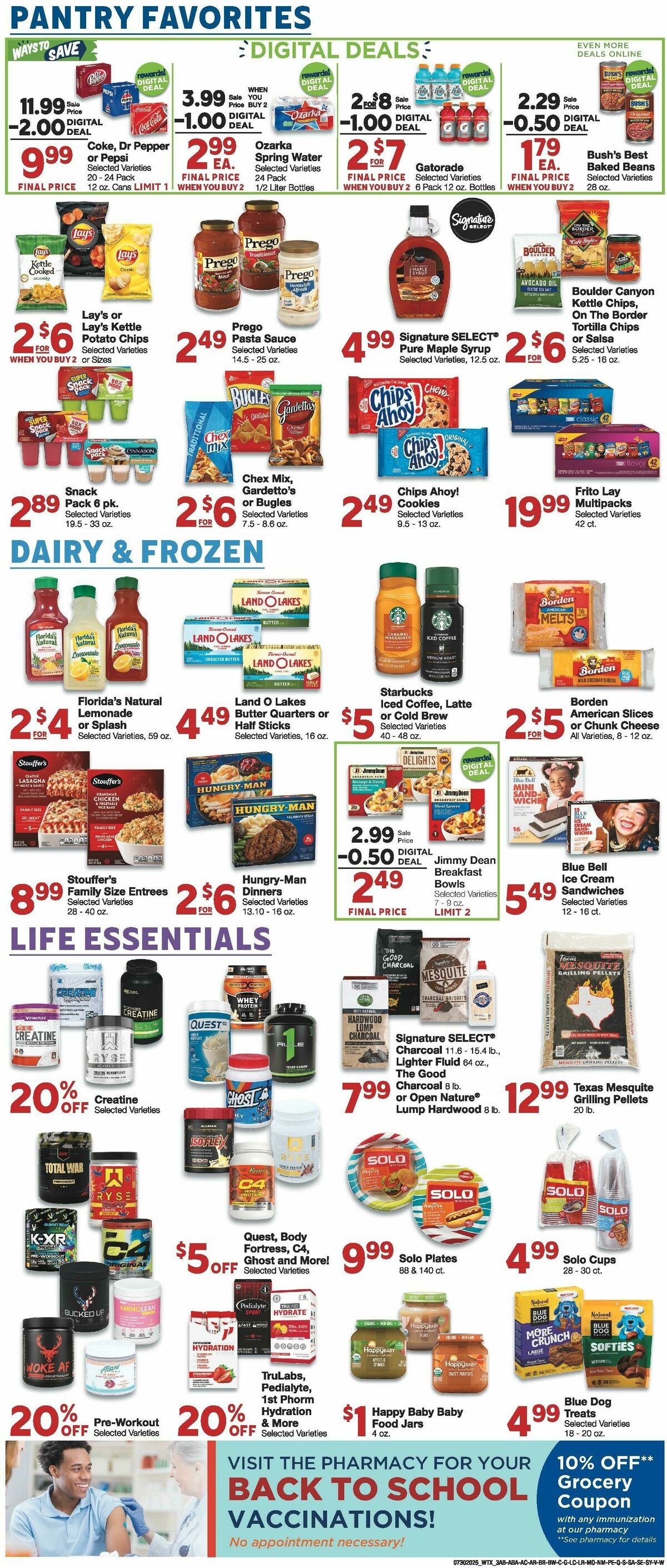 United Supermarkets Weekly Ad from July 30