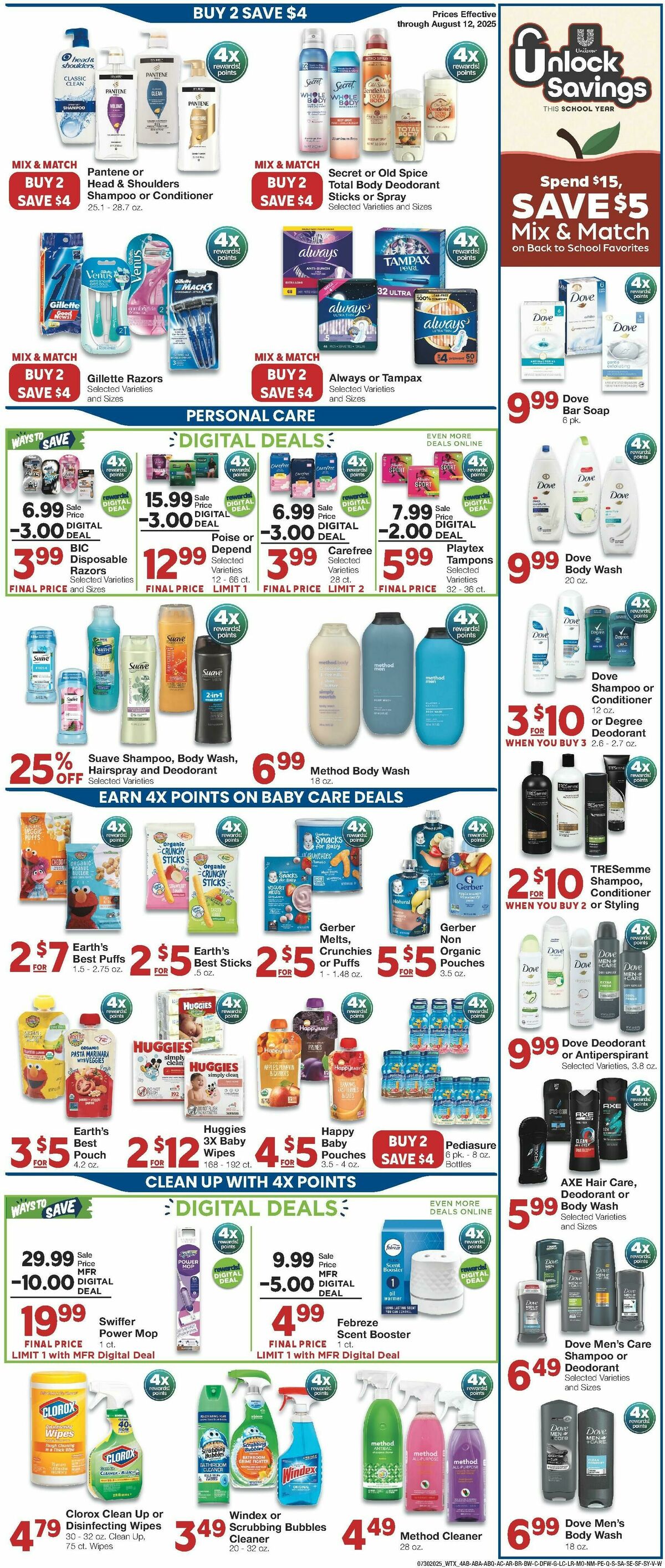 United Supermarkets Weekly Ad from July 30