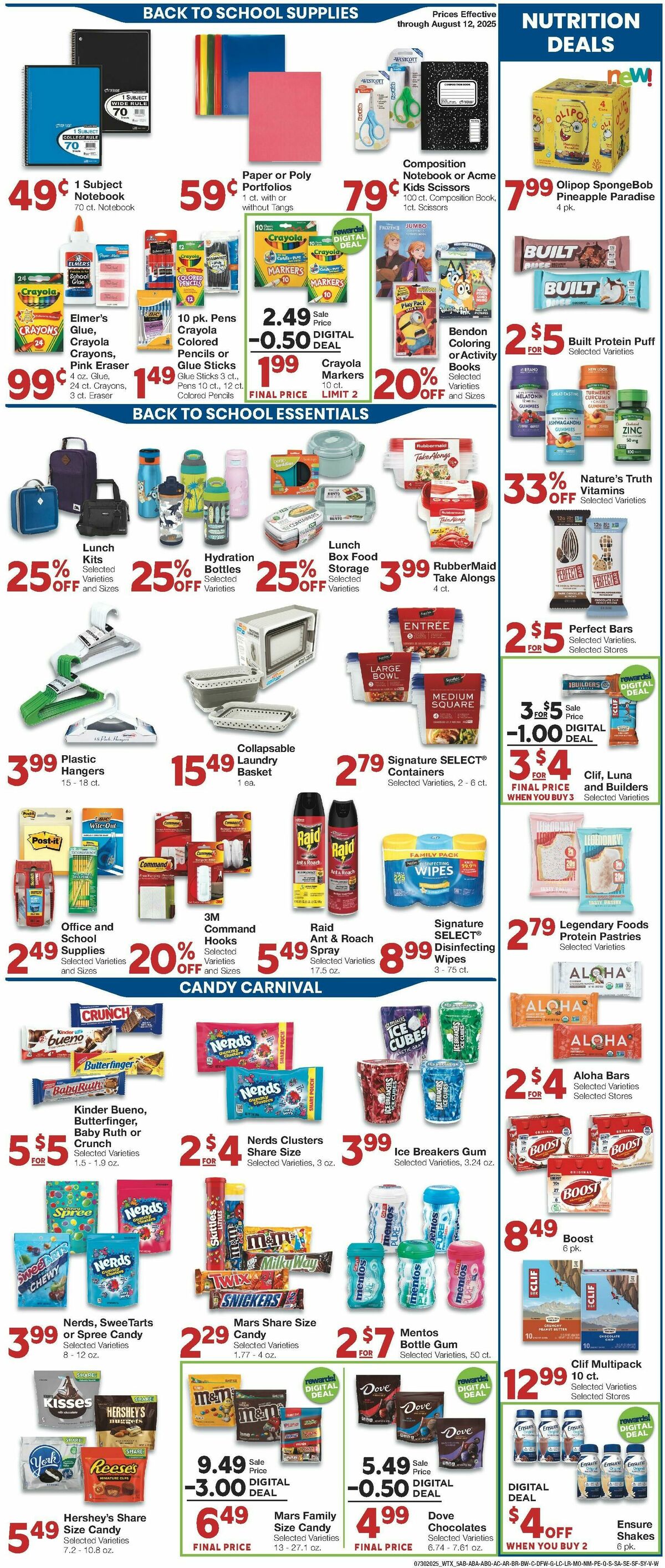 United Supermarkets Weekly Ad from July 30