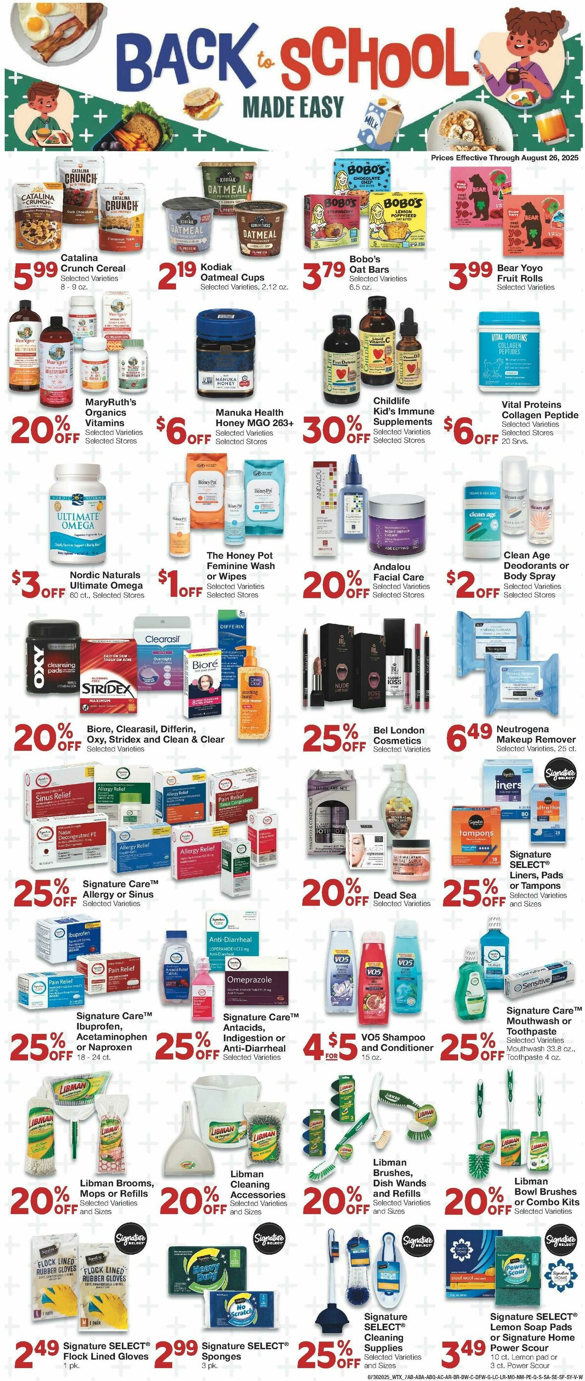 United Supermarkets Weekly Ad from July 30