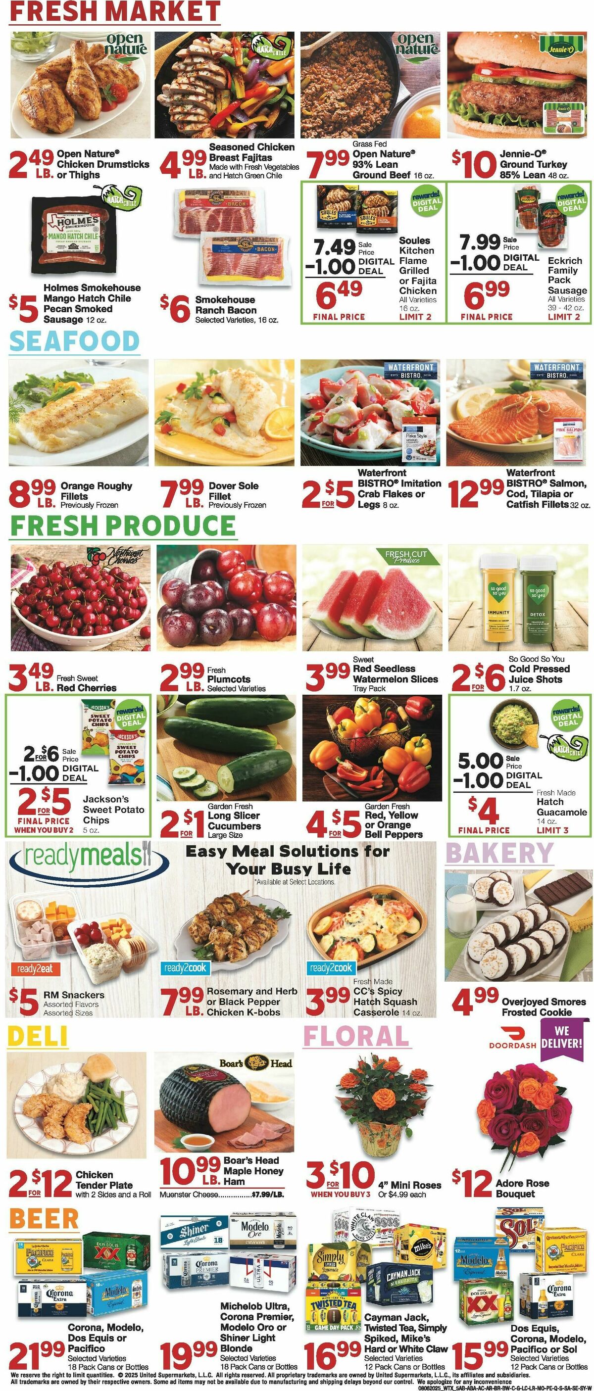 United Supermarkets Weekly Ad from August 6