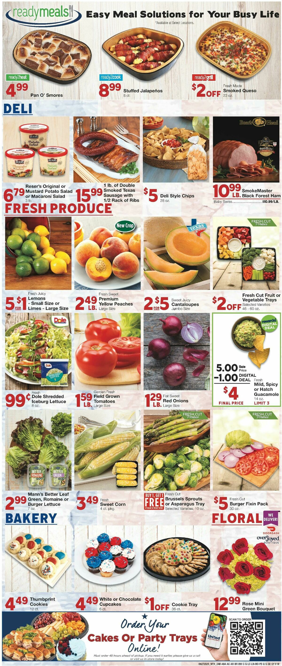 United Supermarkets Weekly Ad from August 27
