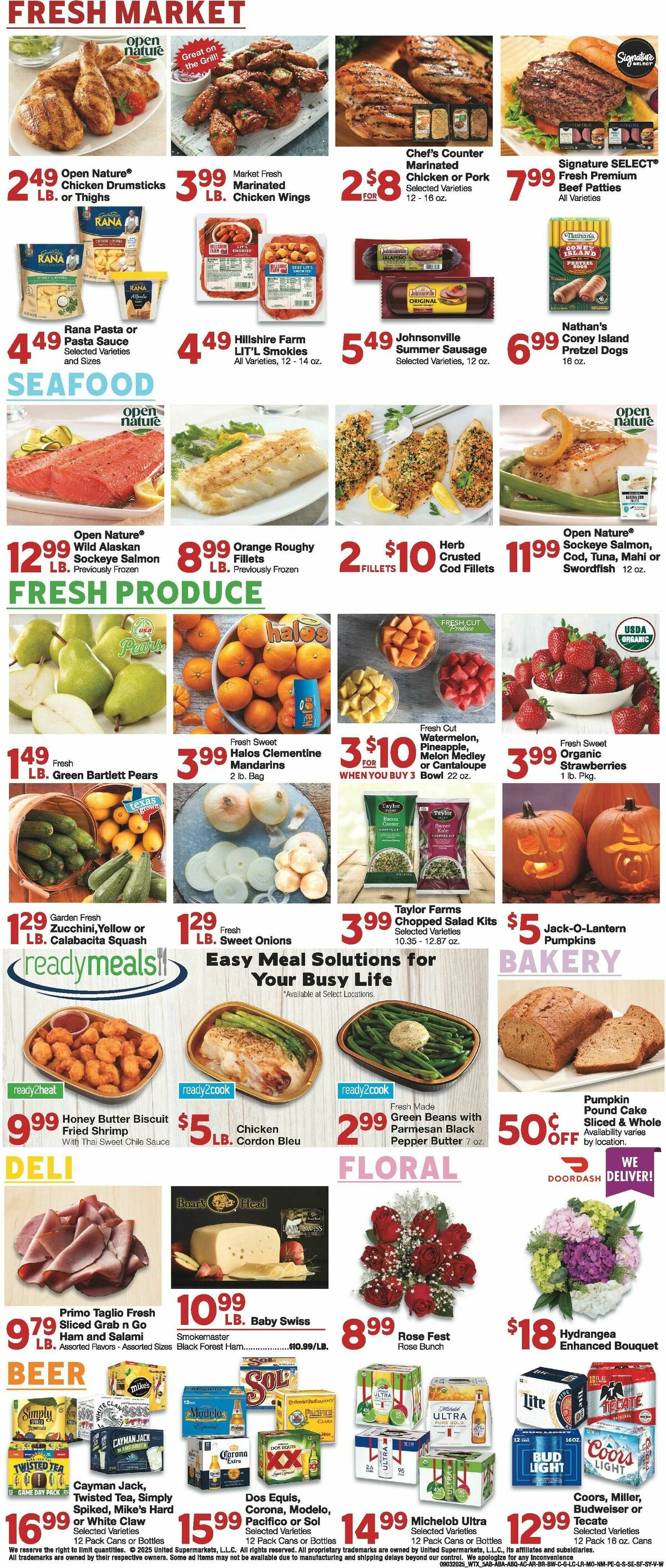 United Supermarkets Weekly Ad from September 3