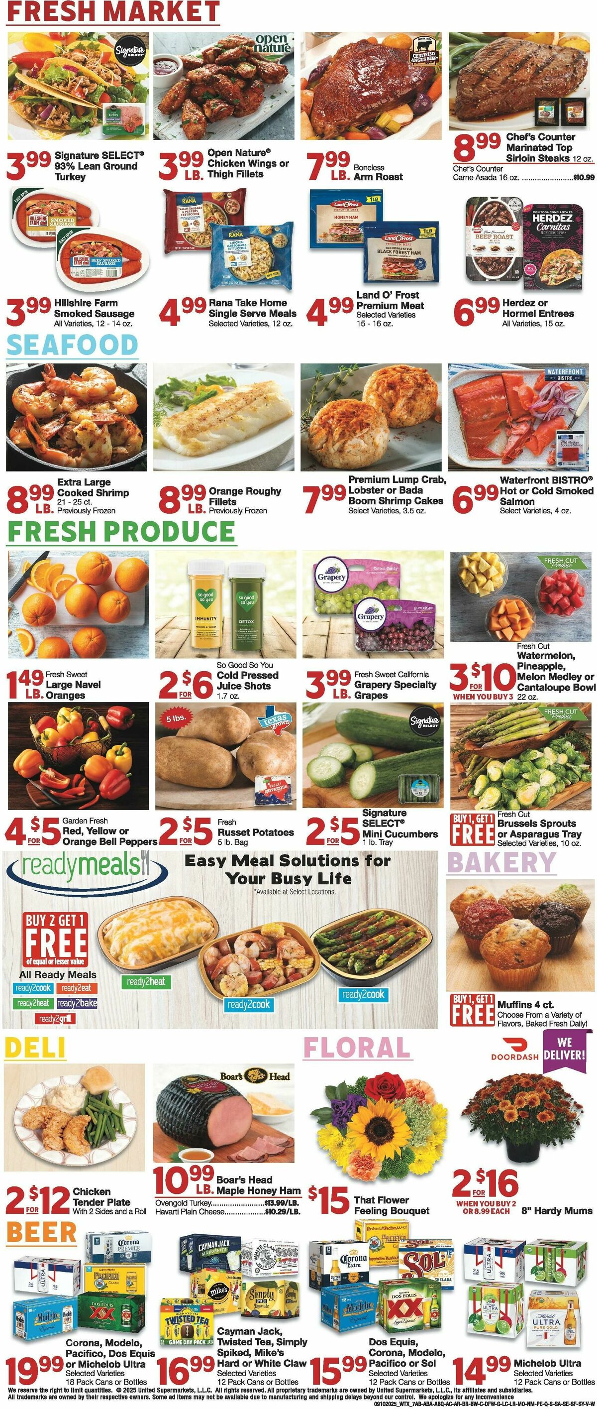 United Supermarkets Weekly Ad from September 10