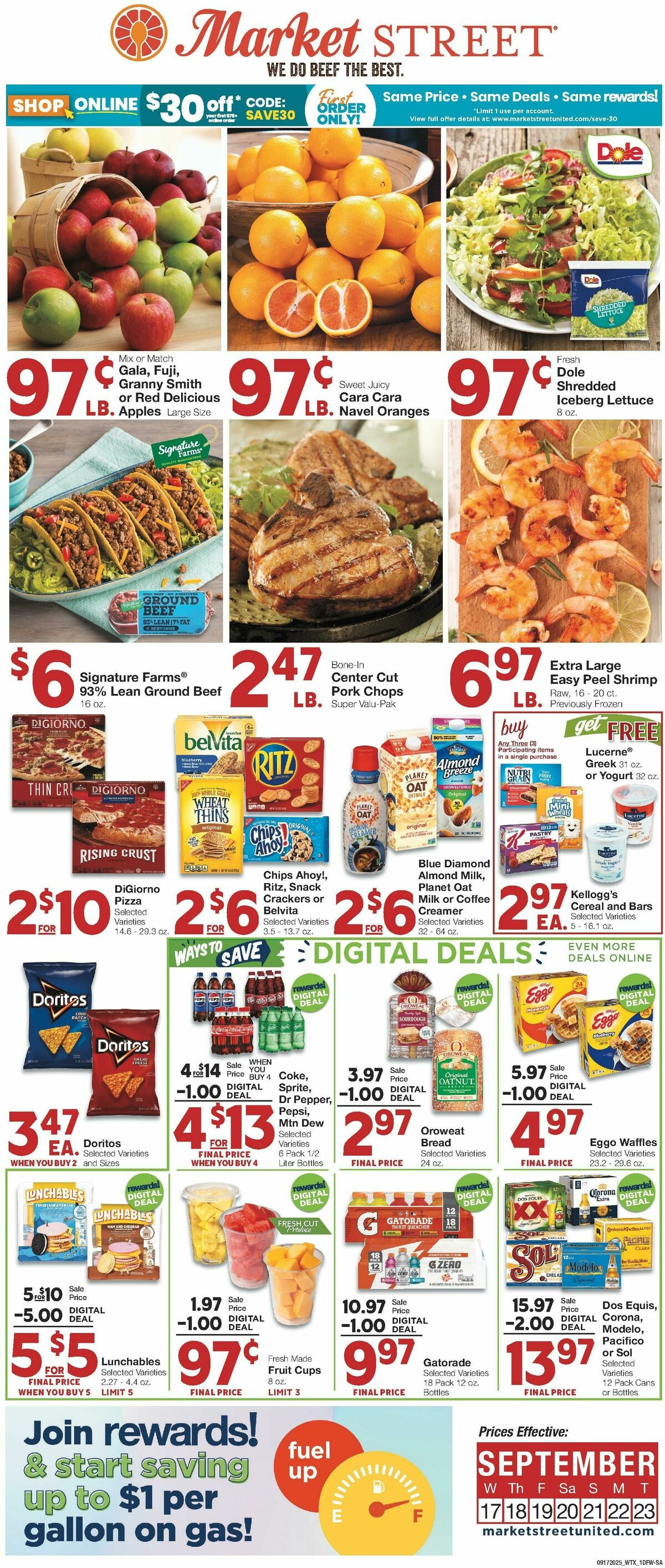 United Supermarkets Weekly Ad from September 17