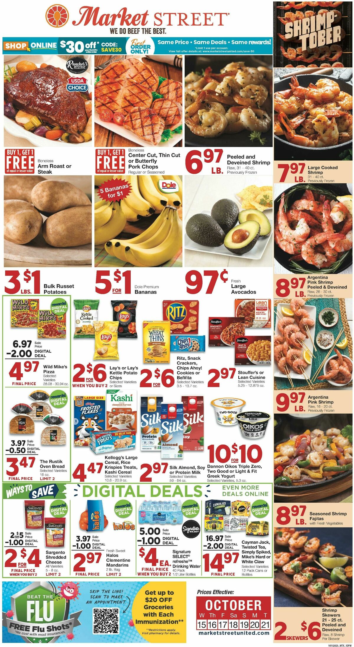 United Supermarkets Weekly Ad from October 15