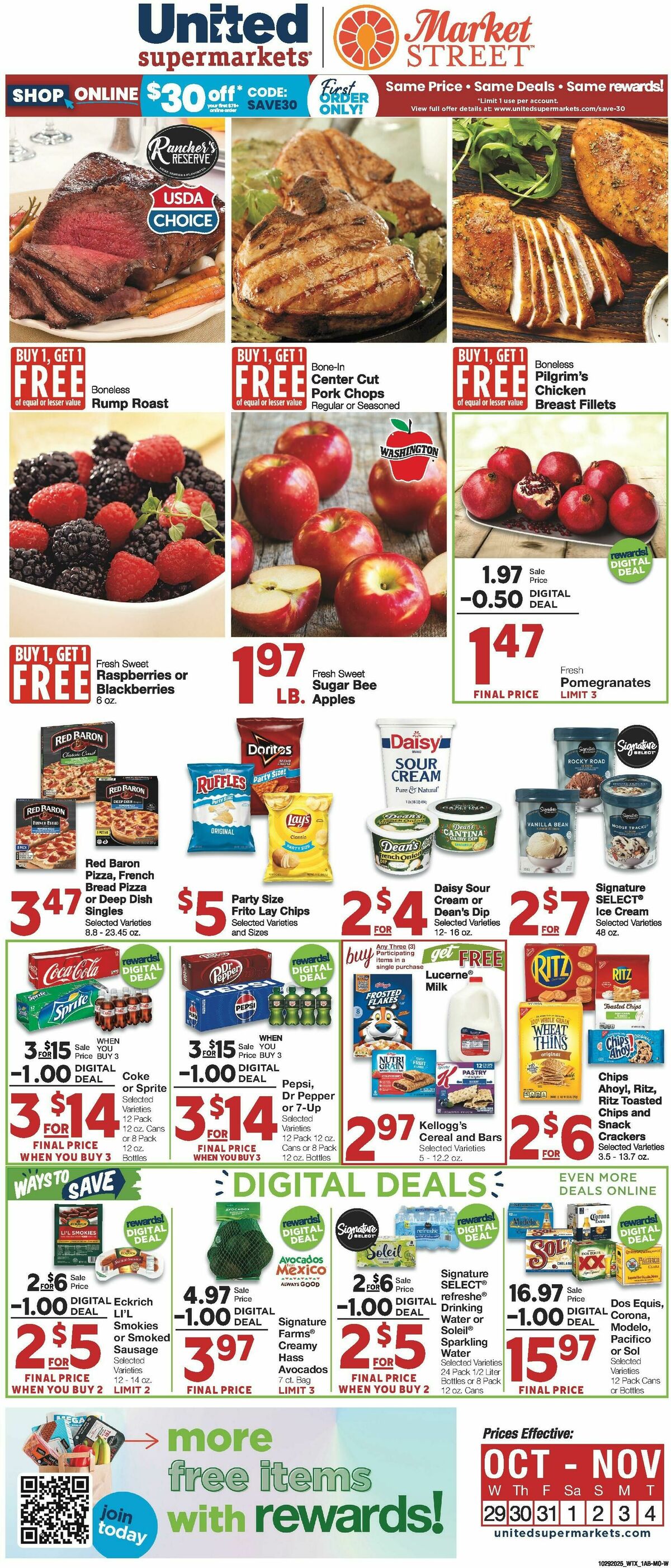 United Supermarkets Weekly Ad from October 29