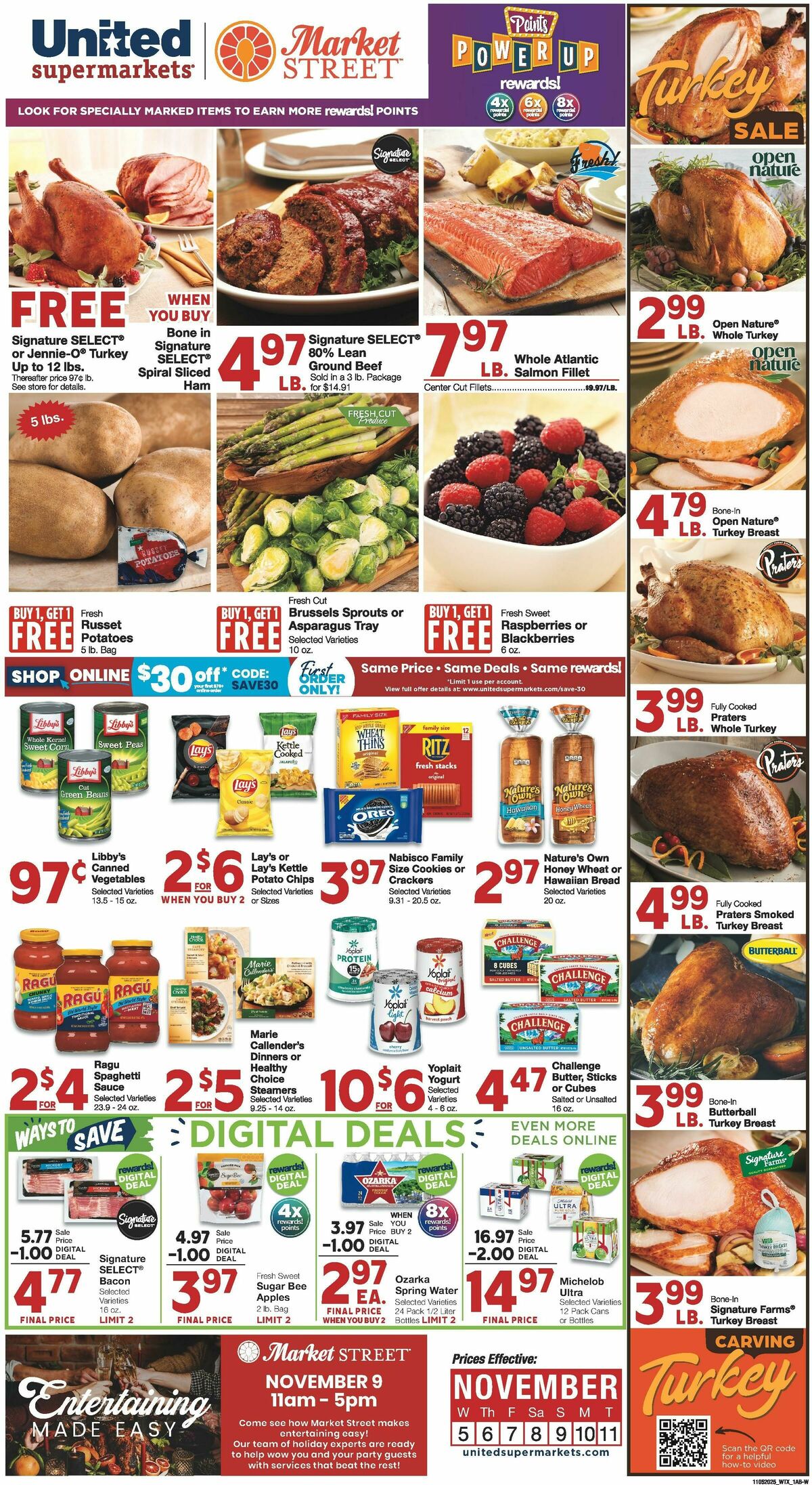 United Supermarkets Weekly Ad from November 5