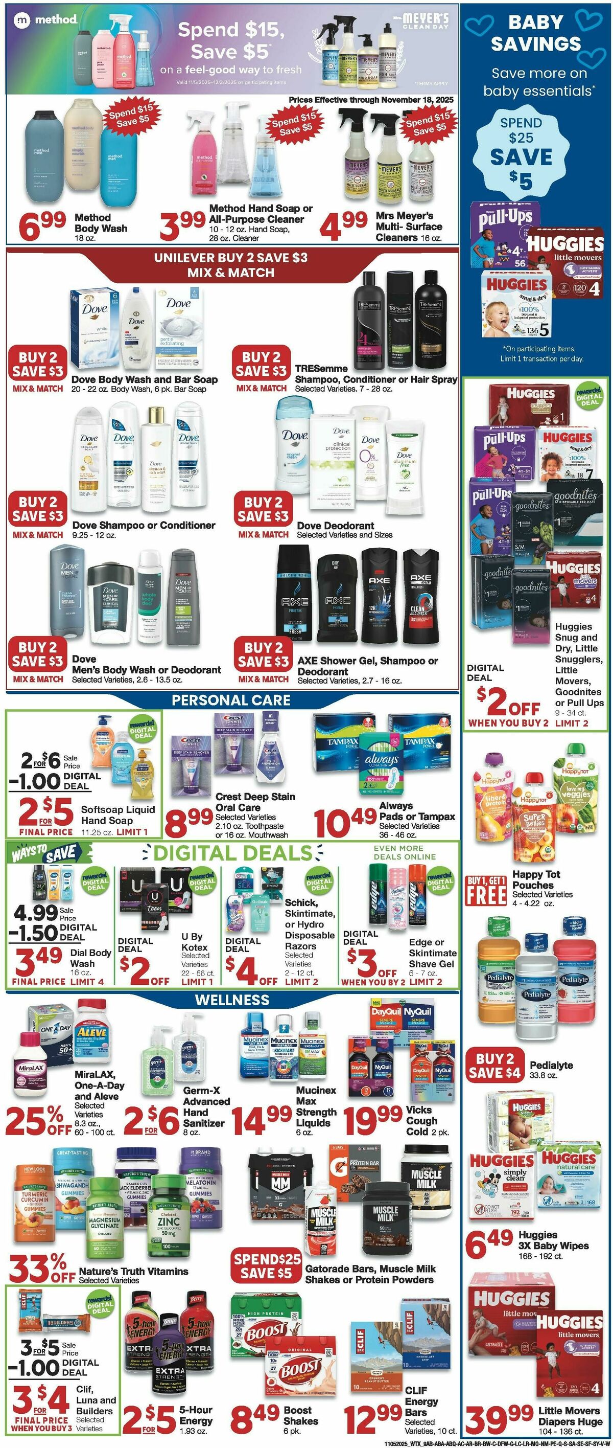 United Supermarkets Weekly Ad from November 5