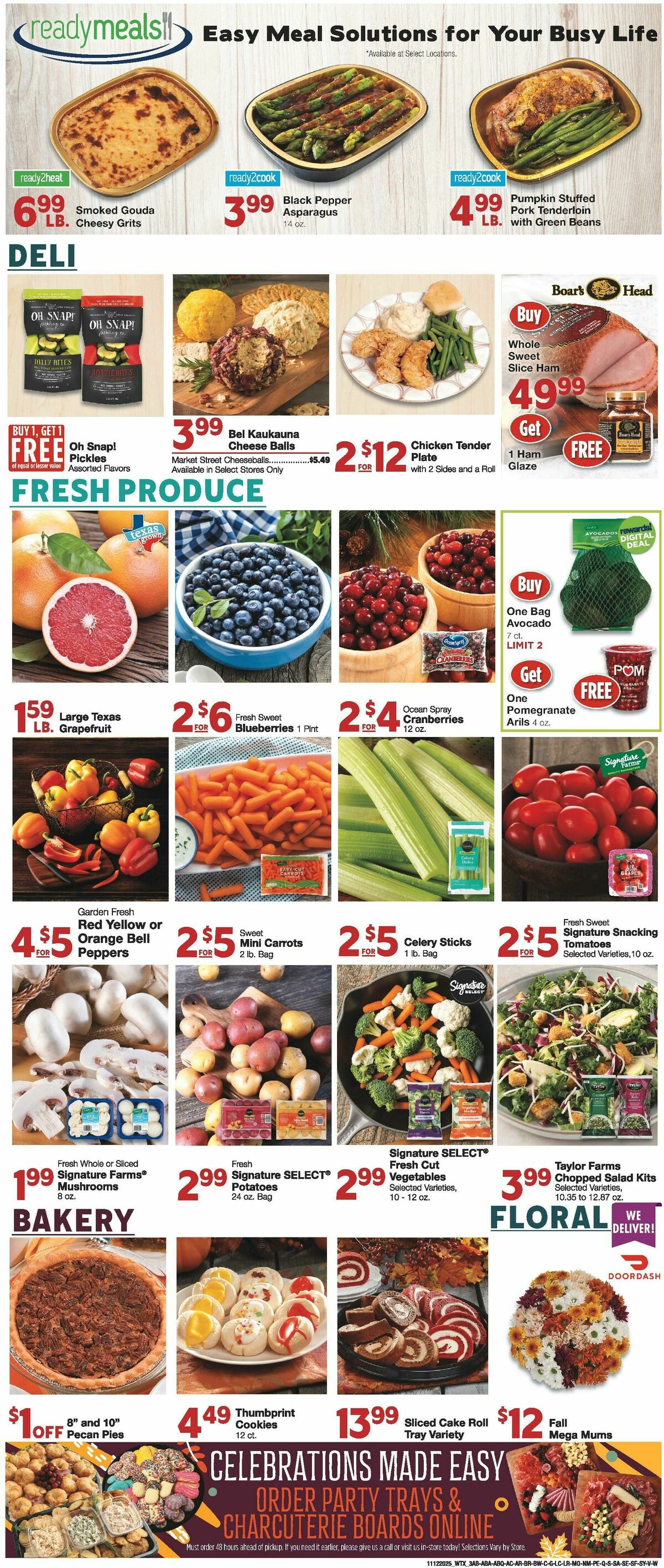 United Supermarkets Weekly Ad from November 12