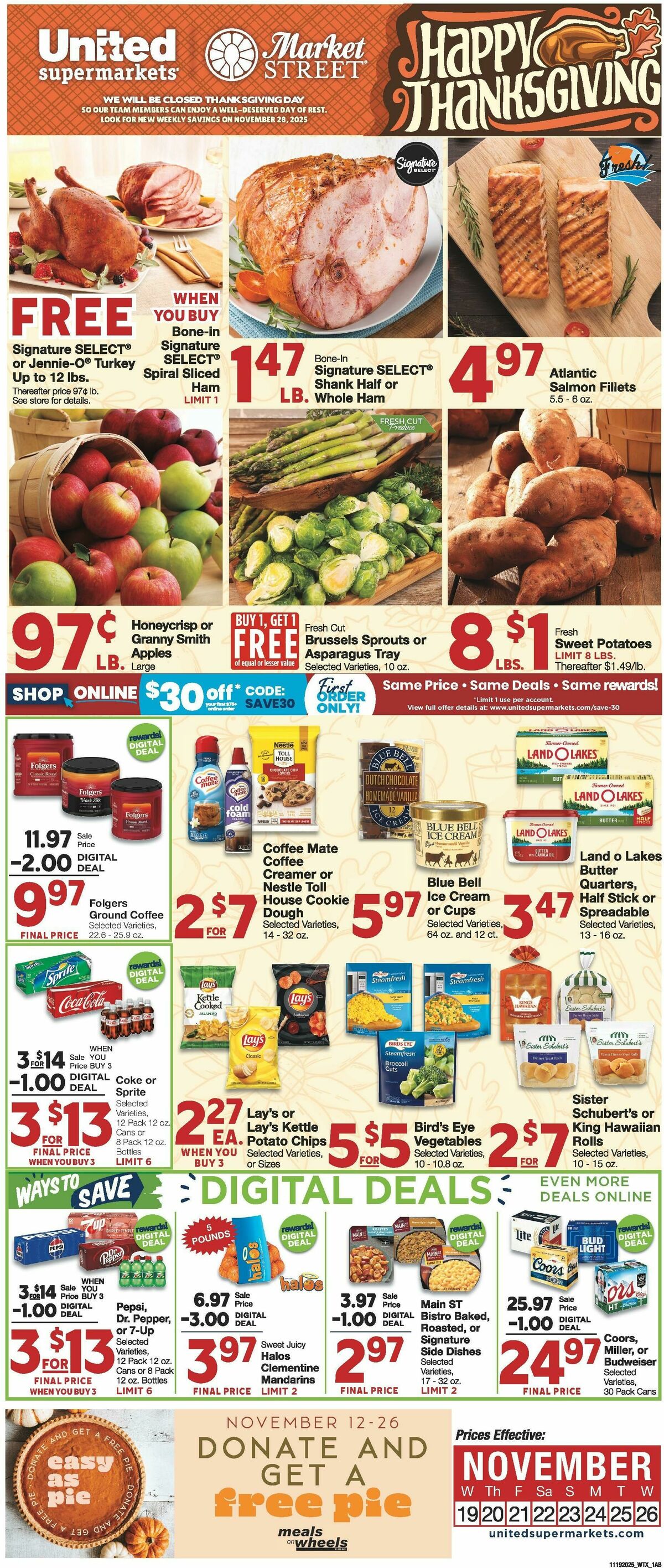 United Supermarkets Weekly Ad from November 19