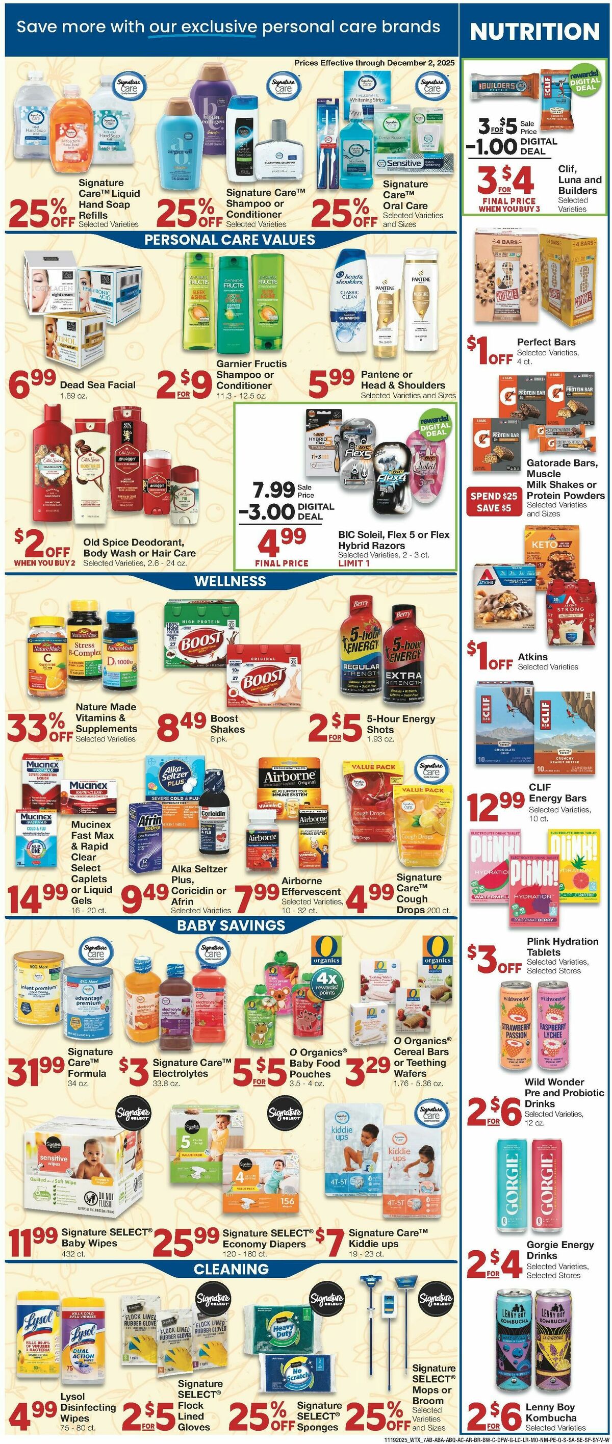 United Supermarkets Weekly Ad from November 19
