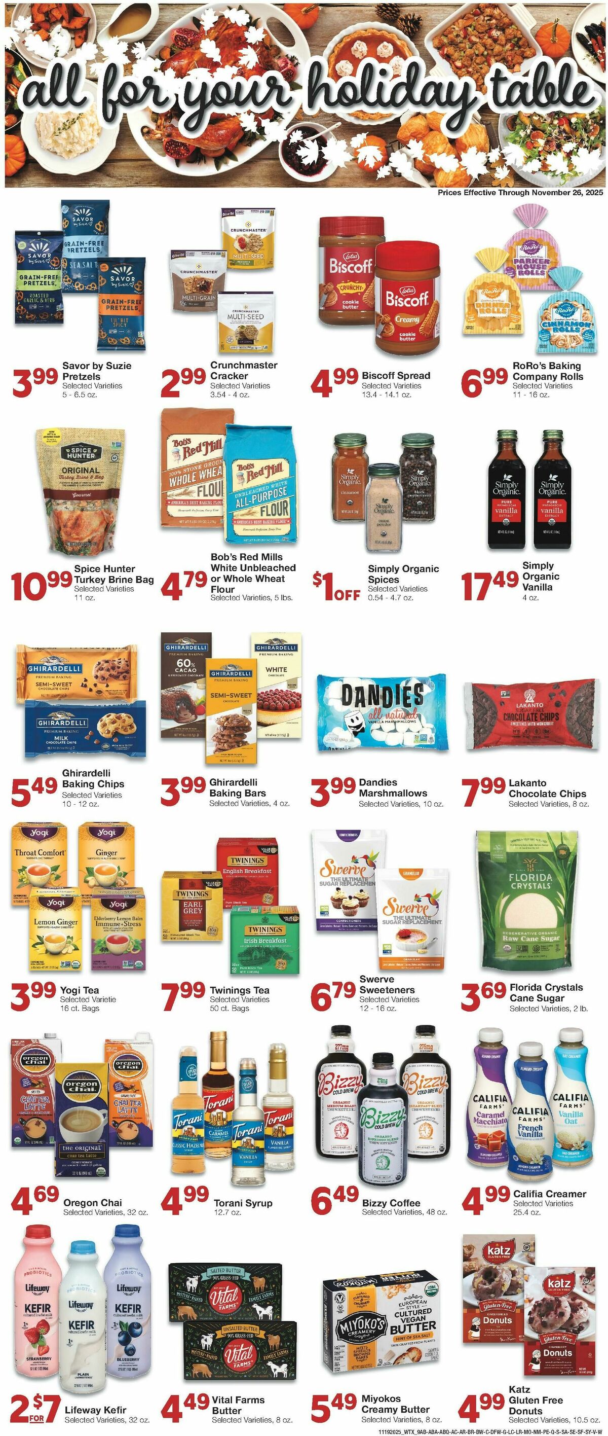 United Supermarkets Weekly Ad from November 19