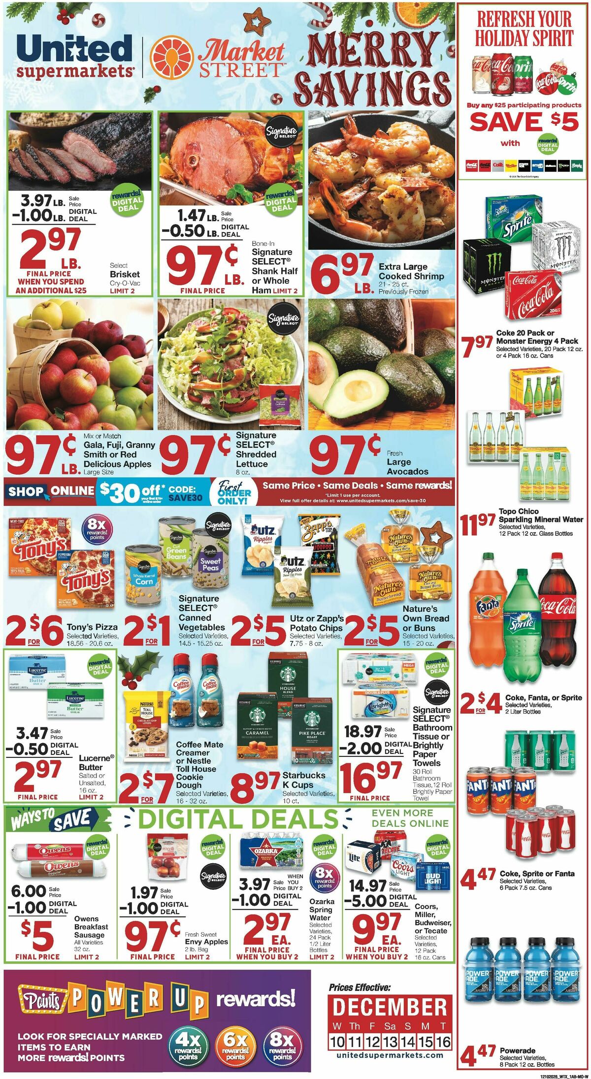 United Supermarkets Weekly Ad from December 10