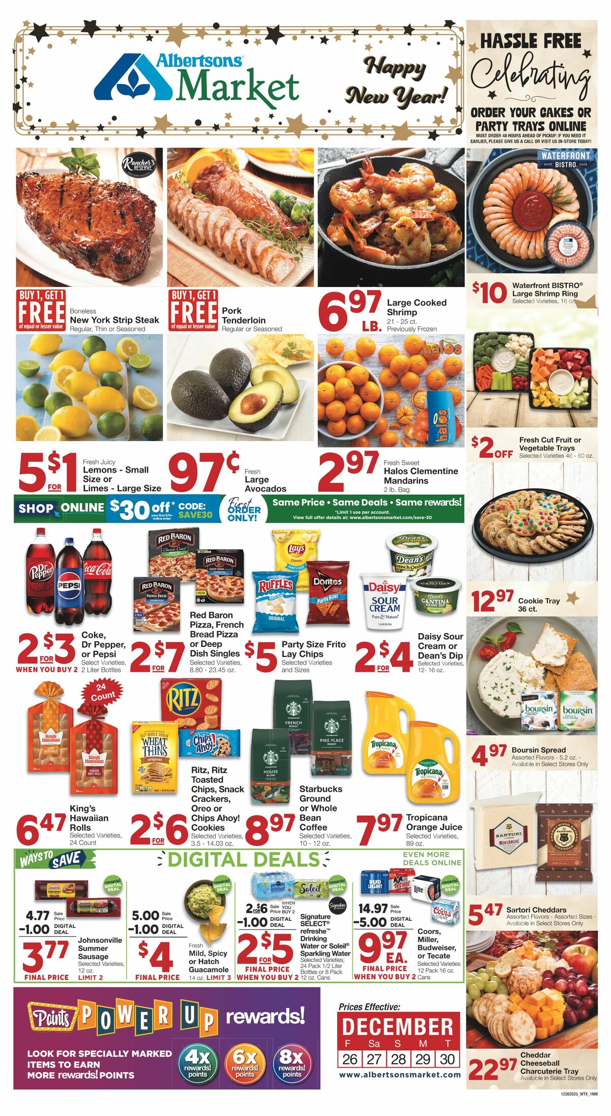 United Supermarkets Weekly Ad from December 27