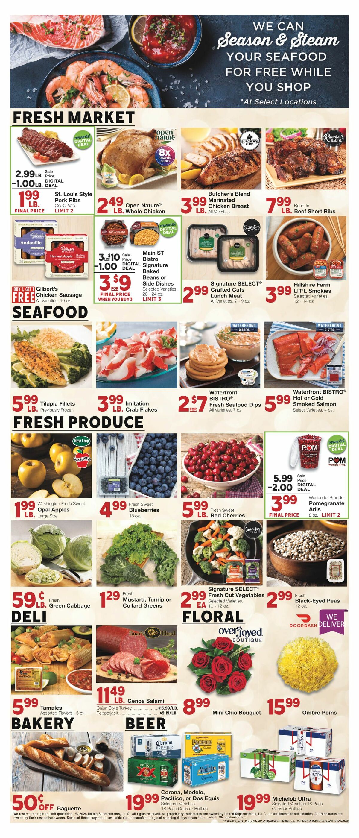 United Supermarkets Weekly Ad from December 27