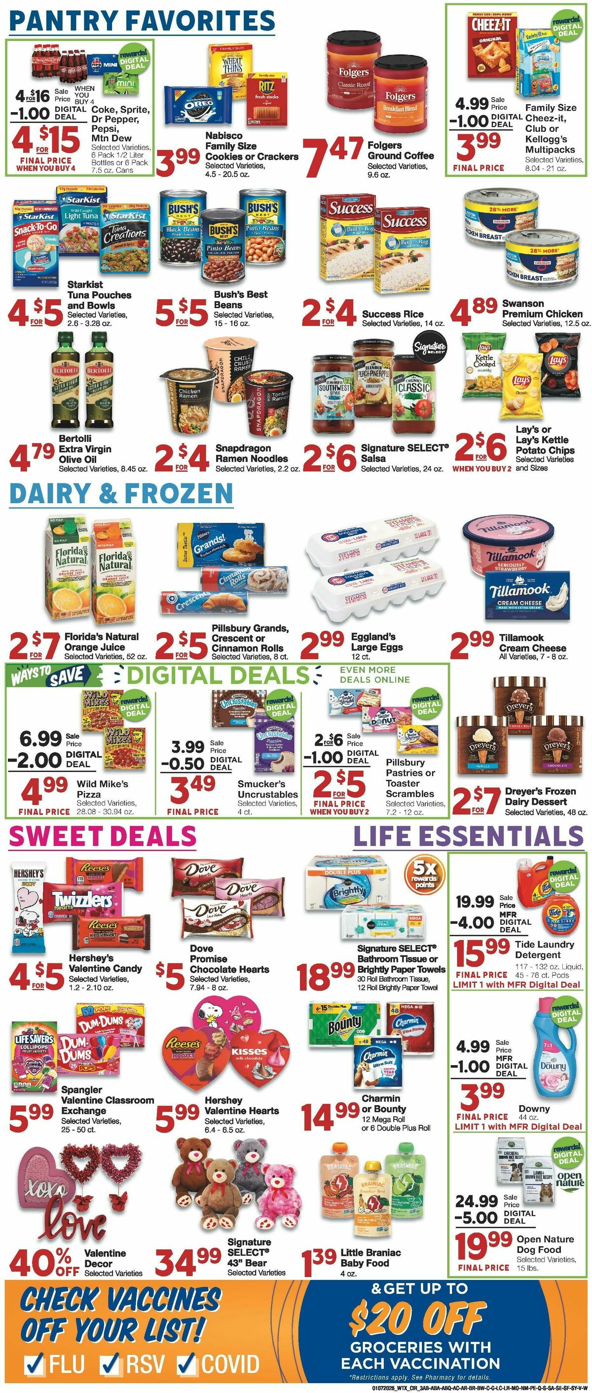 United Supermarkets Weekly Ad from January 7