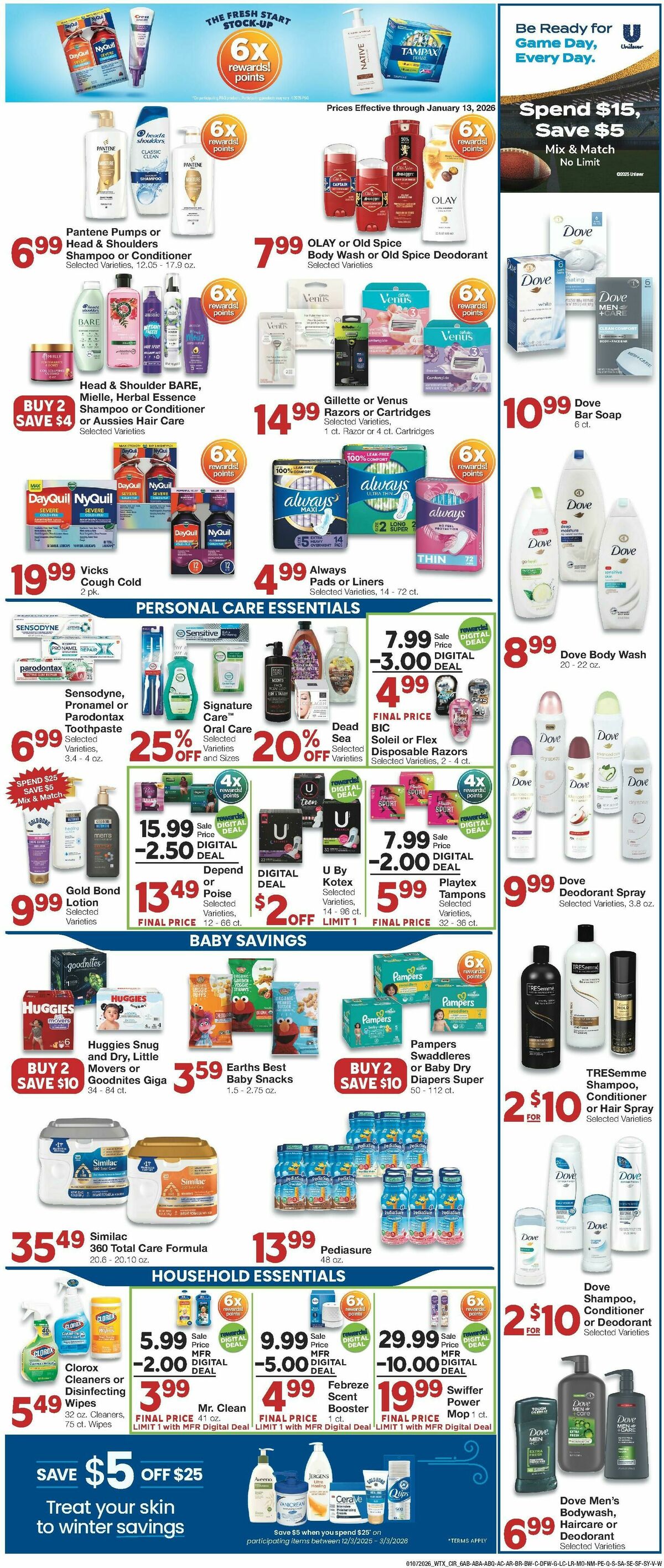 United Supermarkets Weekly Ad from January 7