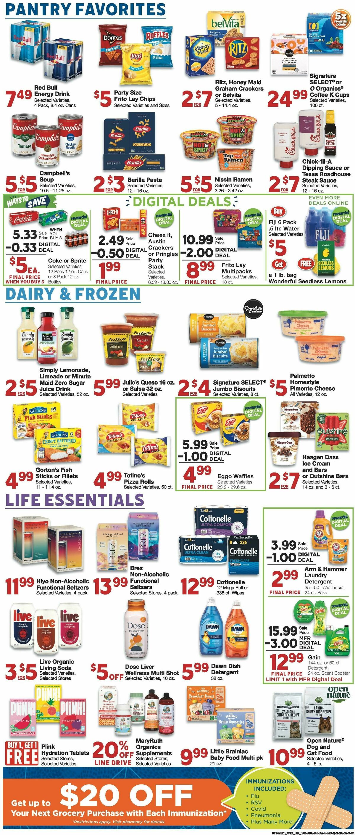 United Supermarkets Weekly Ad from January 14