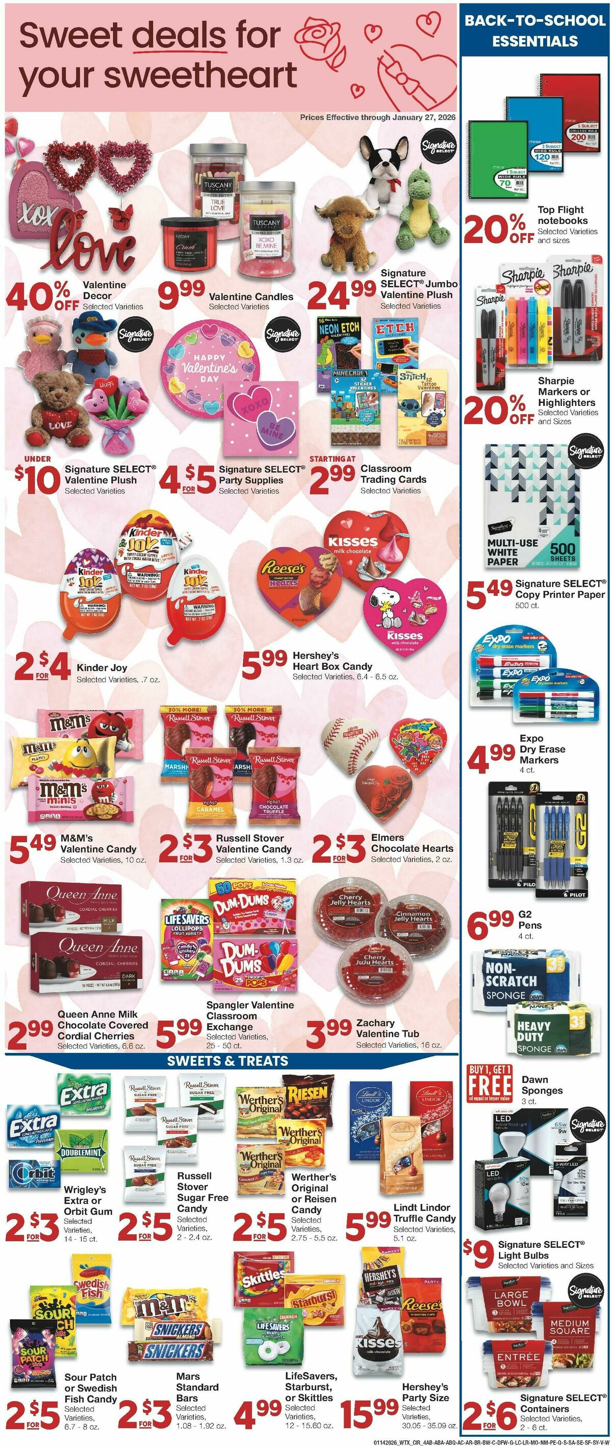 United Supermarkets Weekly Ad from January 14