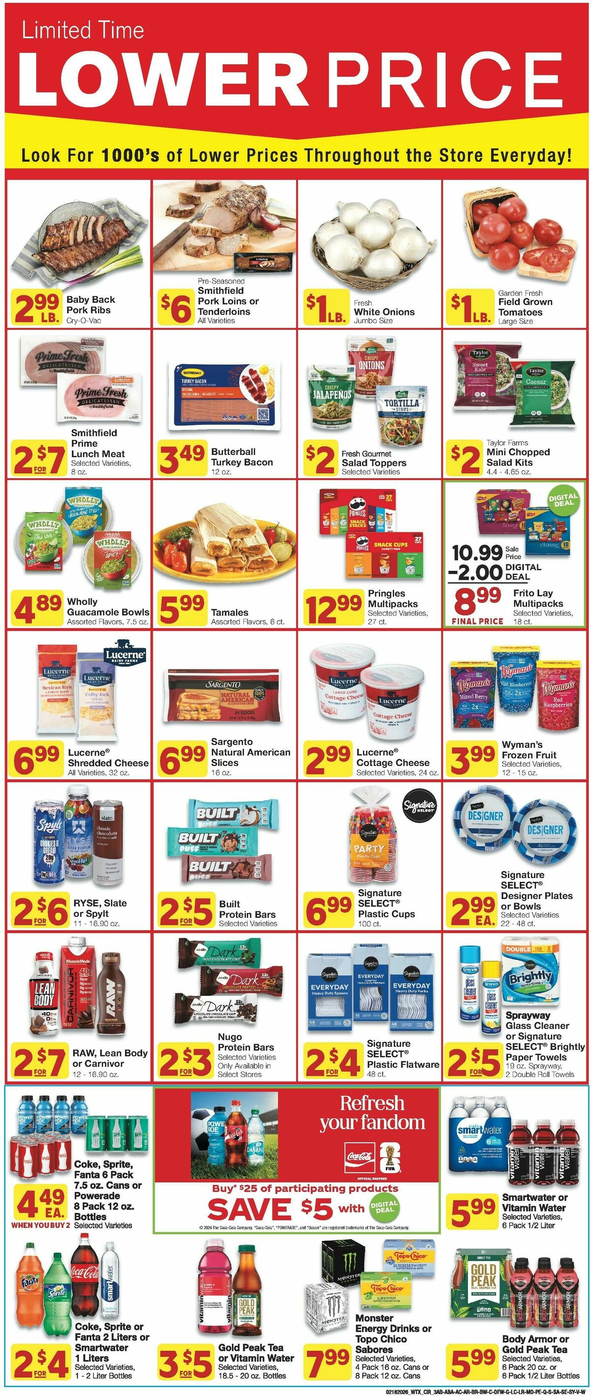 United Supermarkets Weekly Ad from February 18