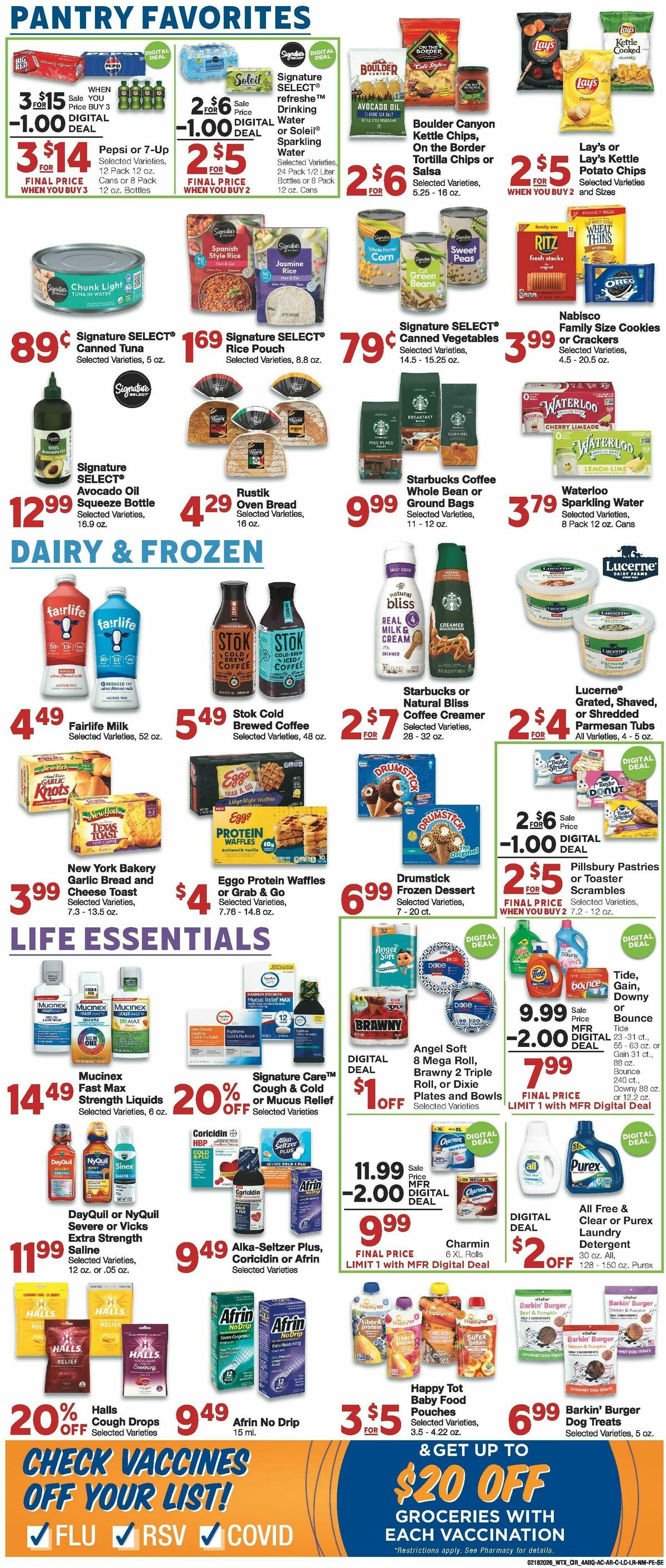 United Supermarkets Weekly Ad from February 18