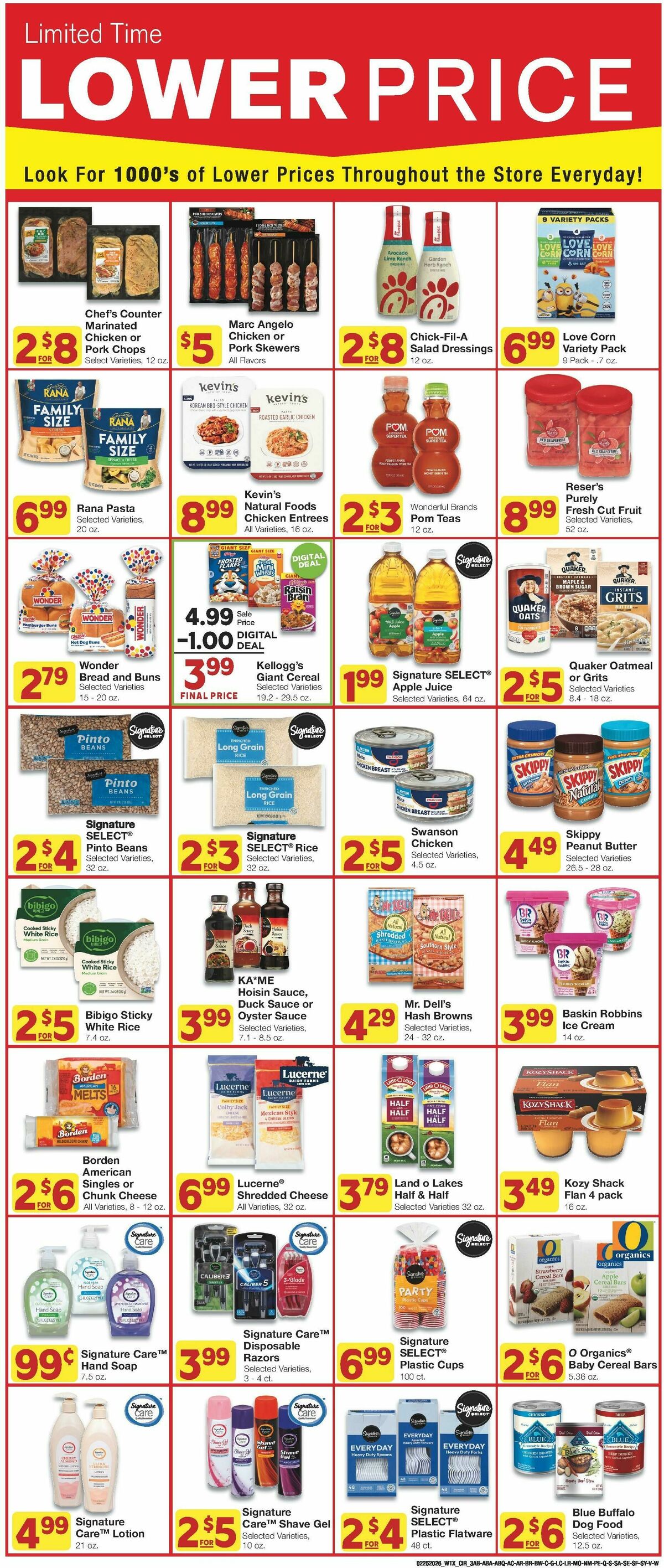 United Supermarkets Weekly Ad from February 25