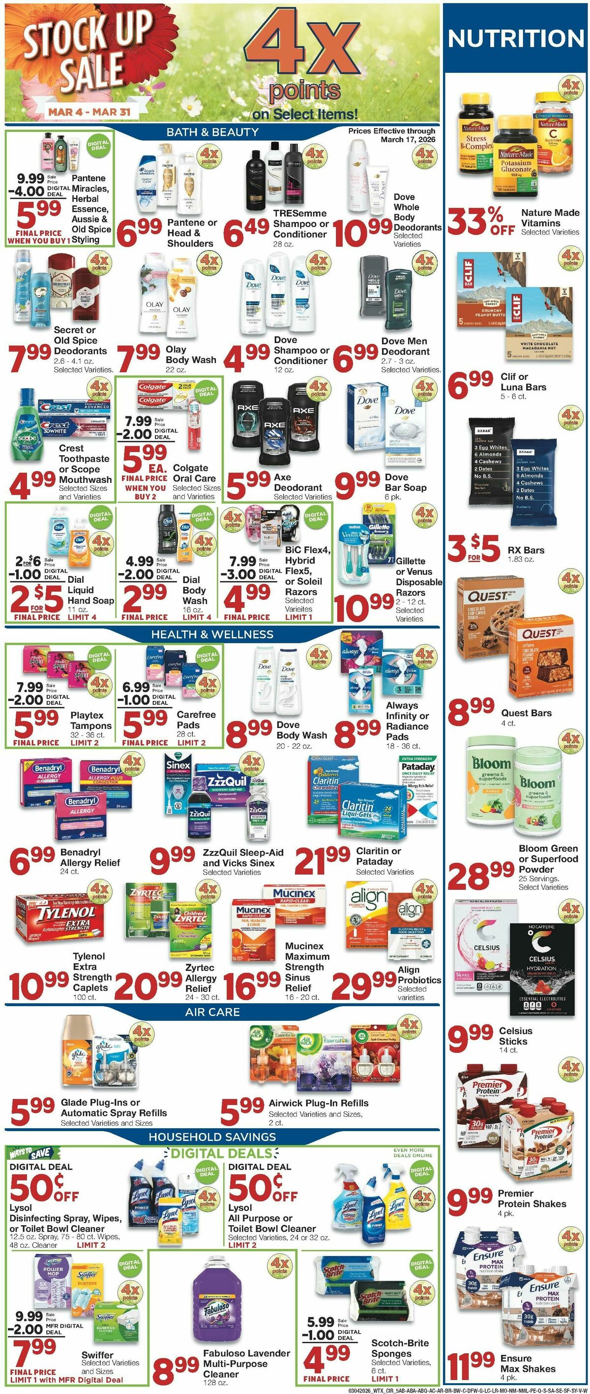 United Supermarkets Weekly Ad from March 4