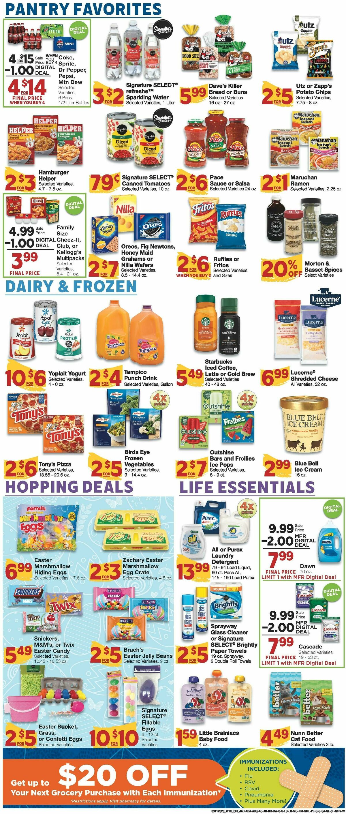 United Supermarkets Weekly Ad from March 11