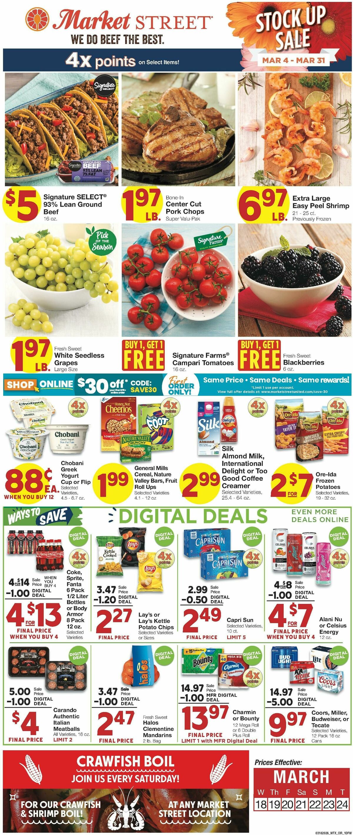 United Supermarkets Weekly Ad from March 18