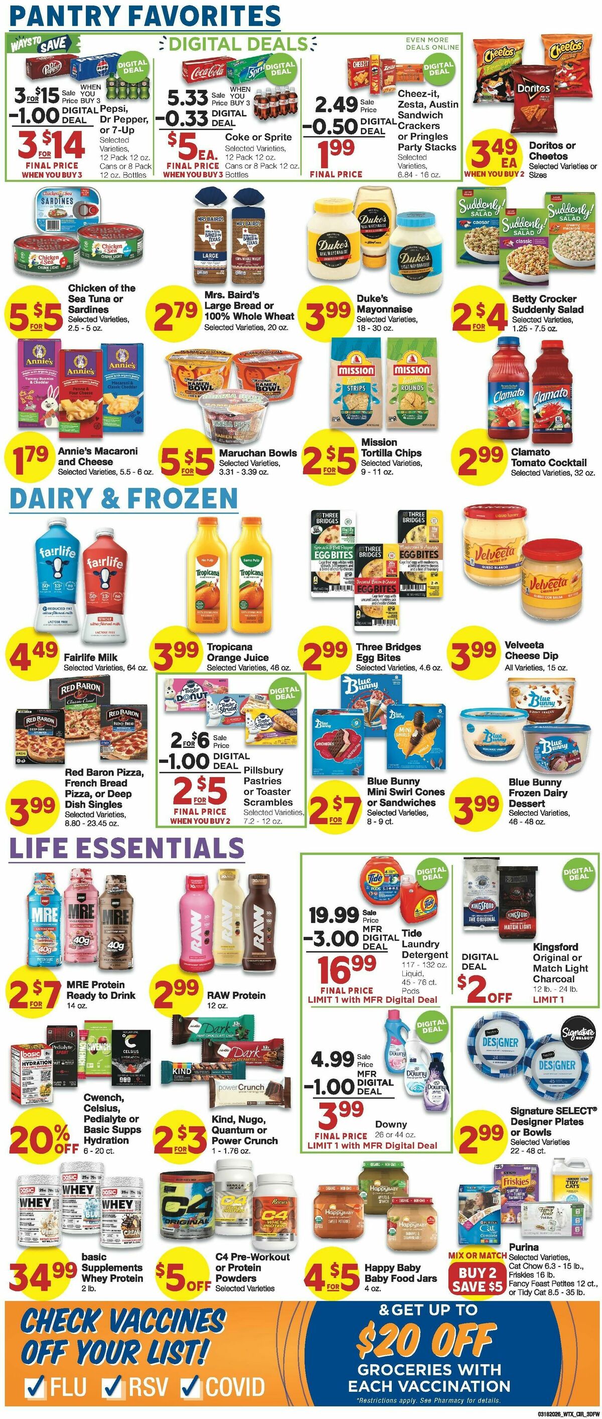 United Supermarkets Weekly Ad from March 18