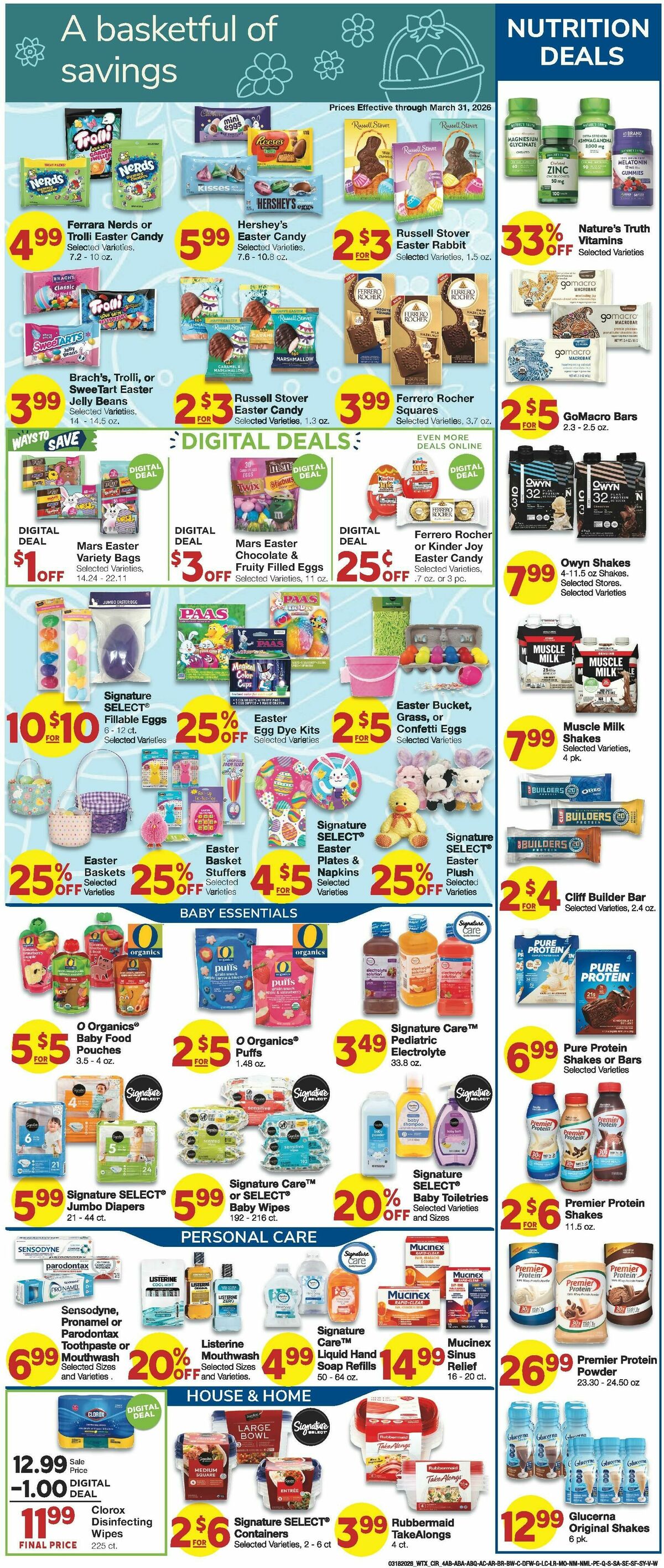 United Supermarkets Weekly Ad from March 18