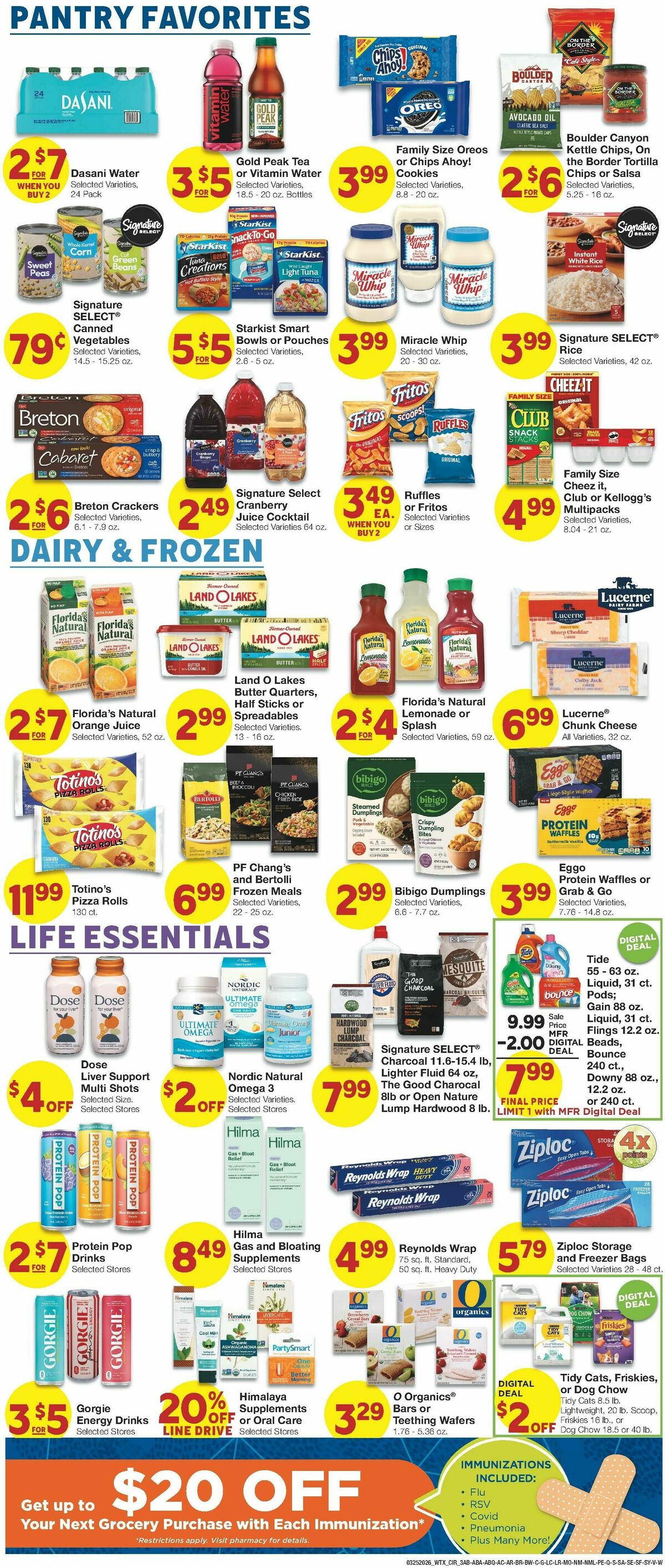 United Supermarkets Weekly Ad from March 25