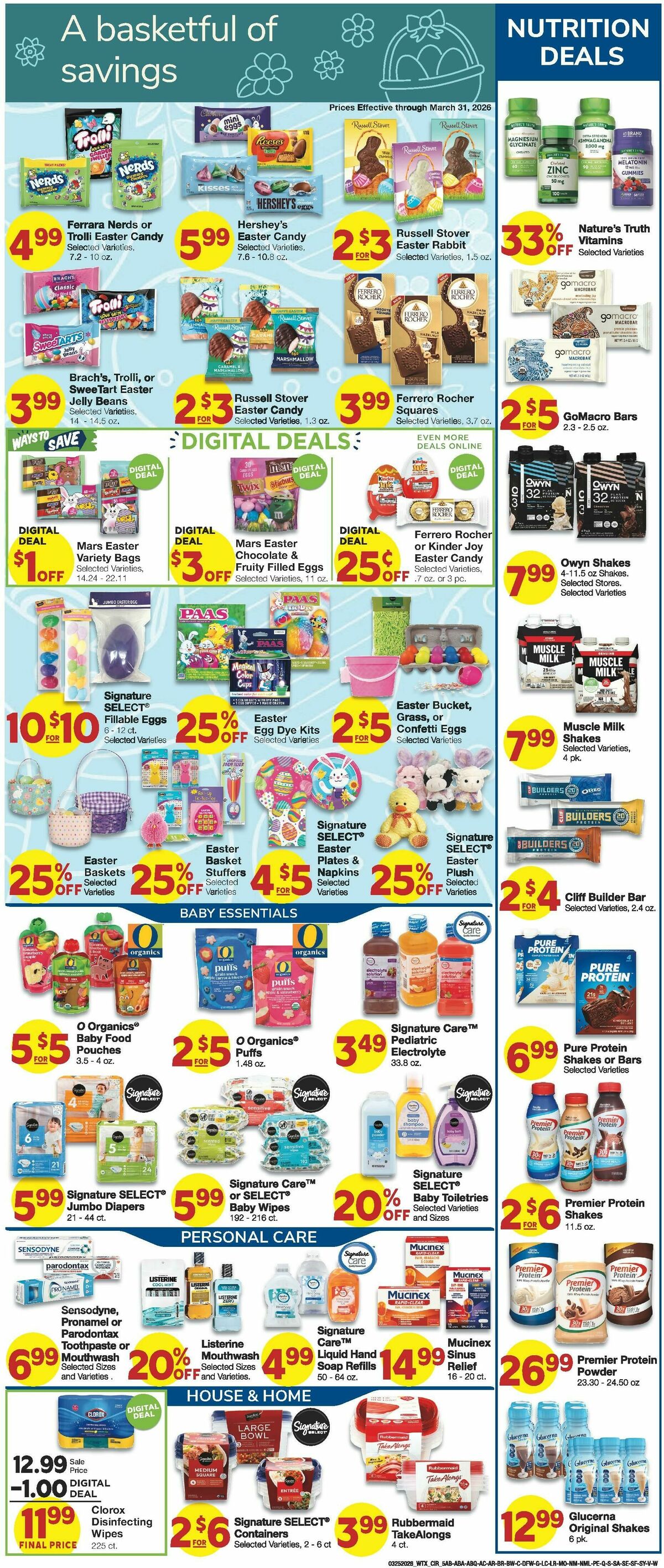 United Supermarkets Weekly Ad from March 25