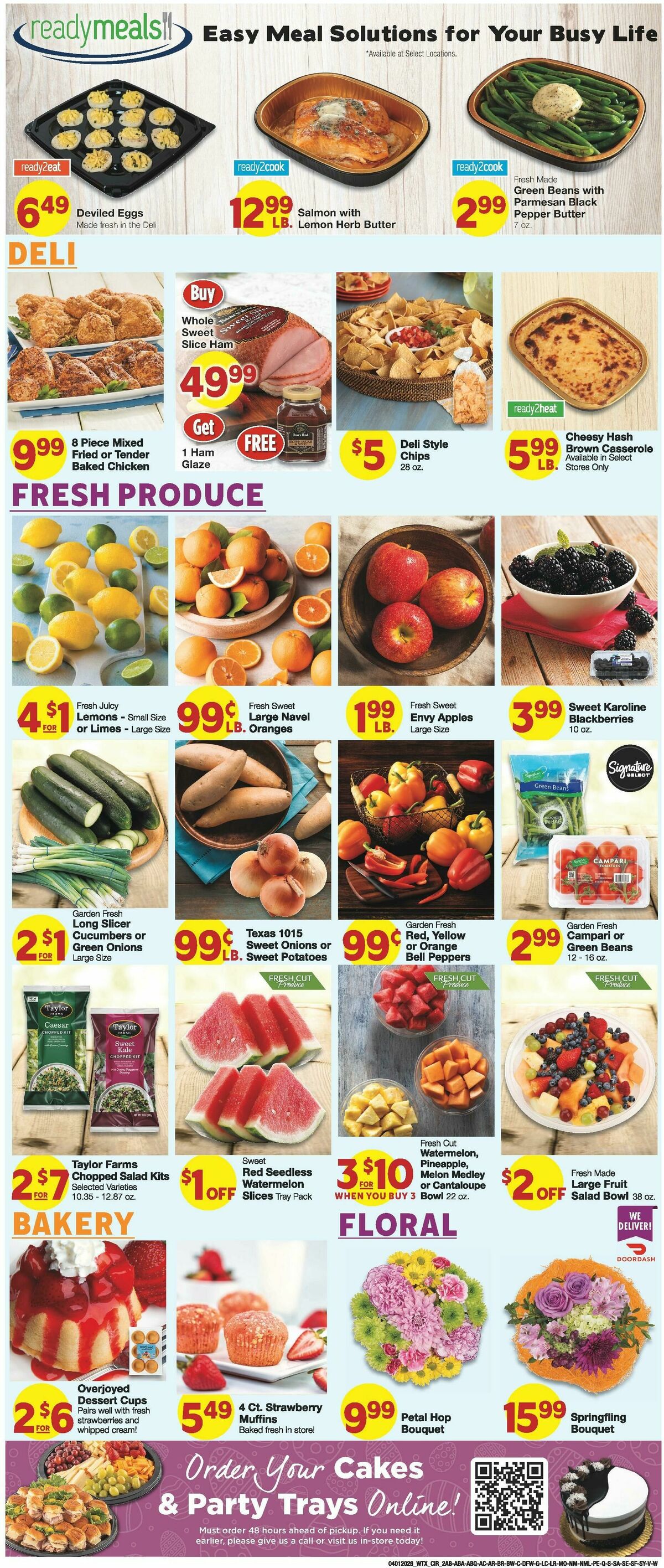 United Supermarkets Weekly Ad from April 1