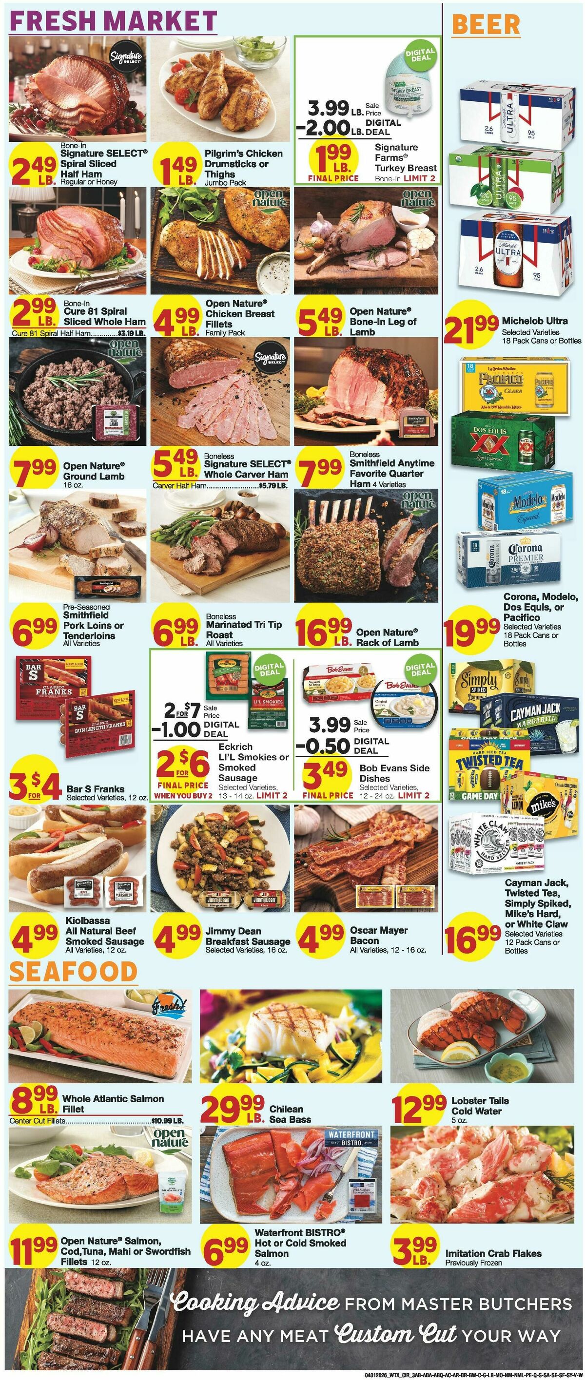 United Supermarkets Weekly Ad from April 1
