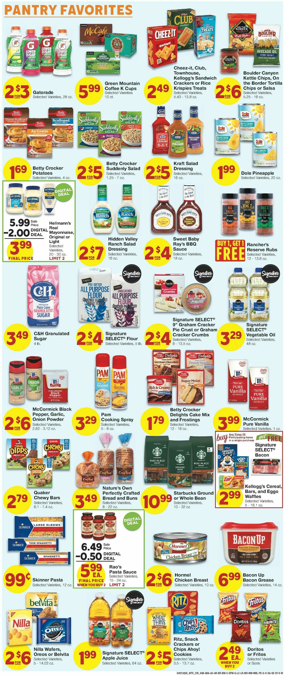 United Supermarkets Weekly Ad from April 1