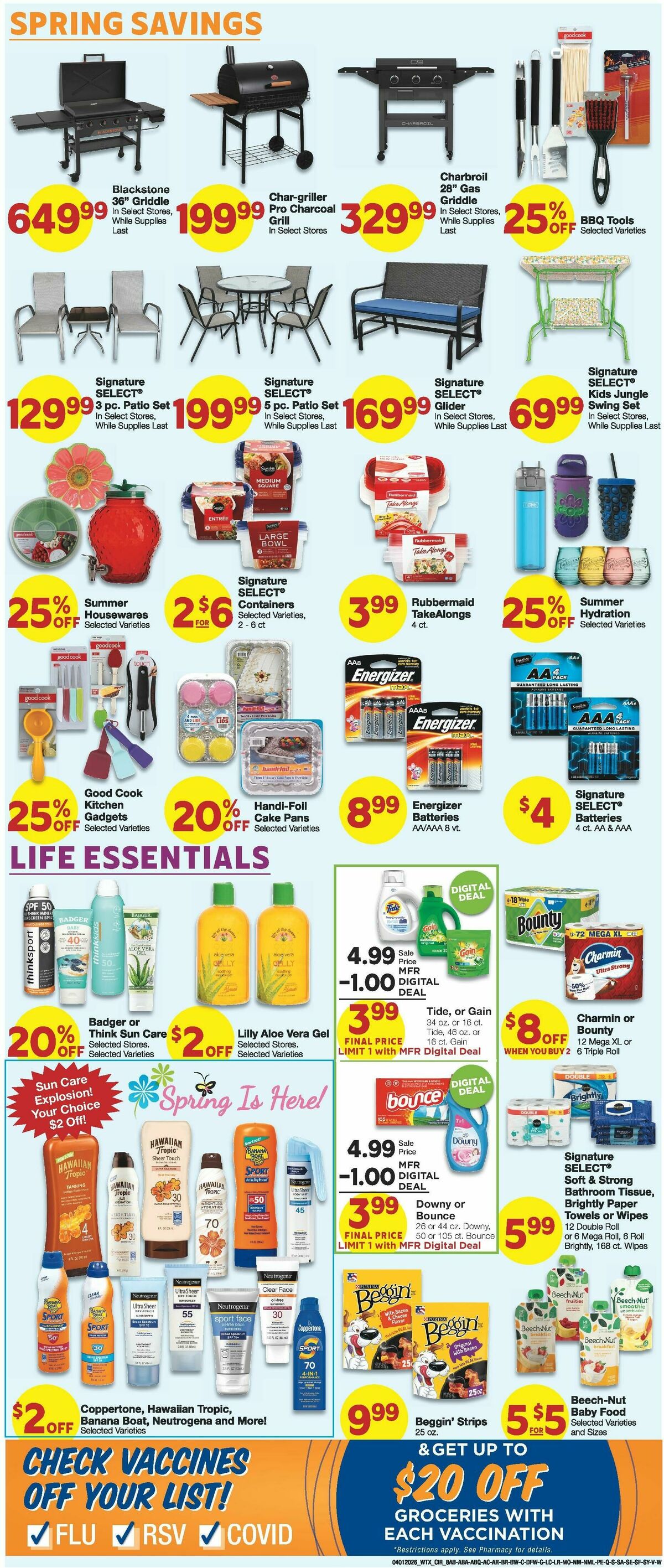 United Supermarkets Weekly Ad from April 1